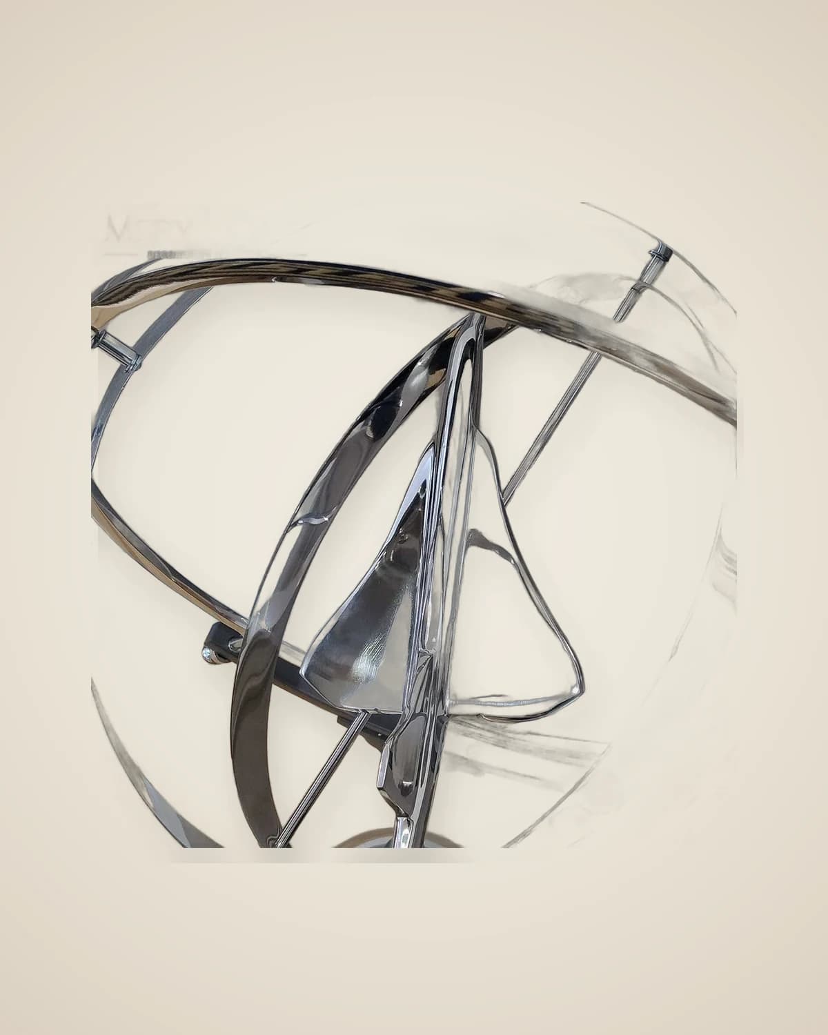 Объект "Самолет" в серебряной сфере Глобуса — TUTA — 6