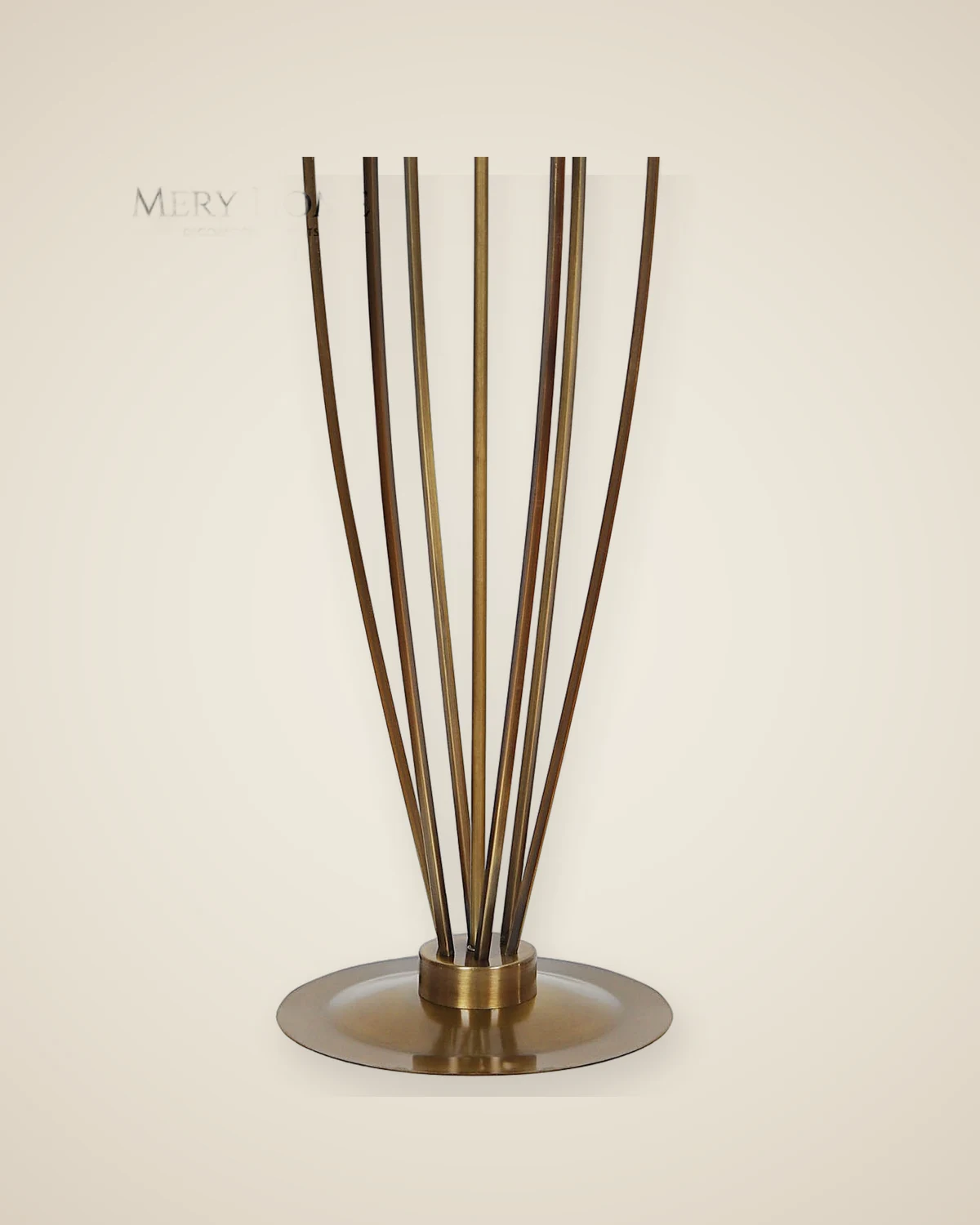 Bari Antik-Gold-Design-Wohnzimmer-Stehlampenmodell — TUTA — 6