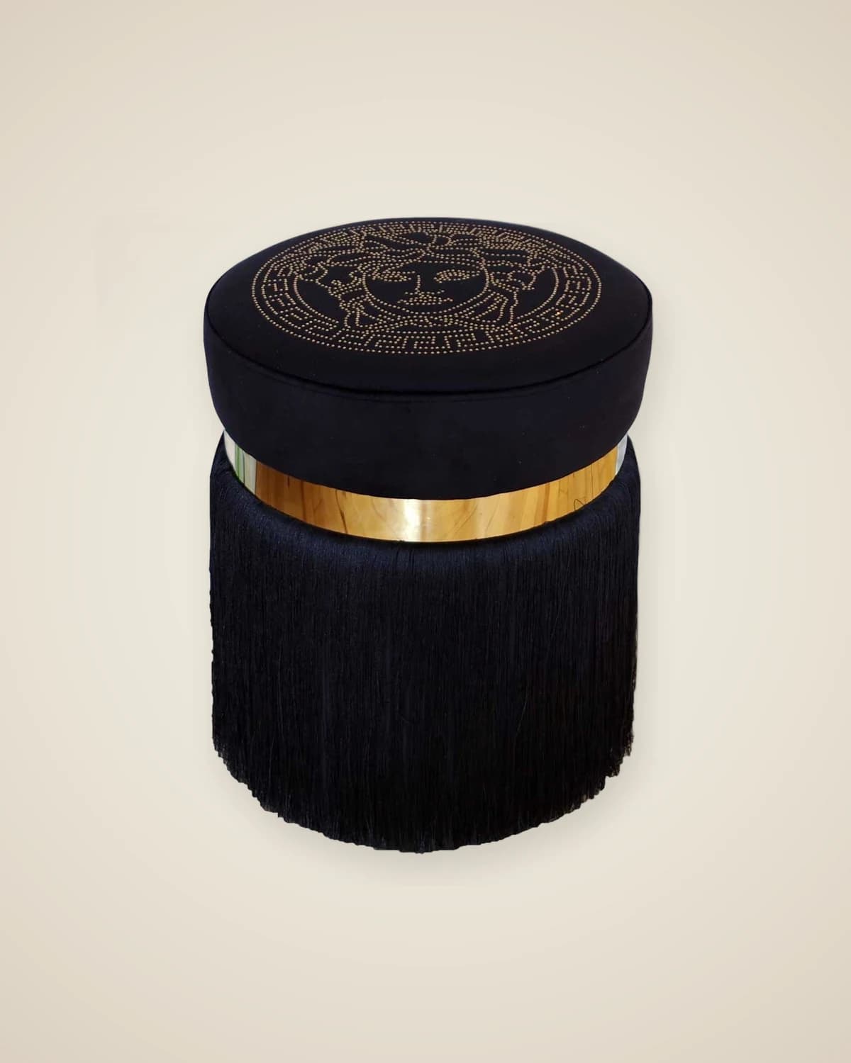 Bella Luxus dekoratives Pouf-Zubehör — TUTA — 2