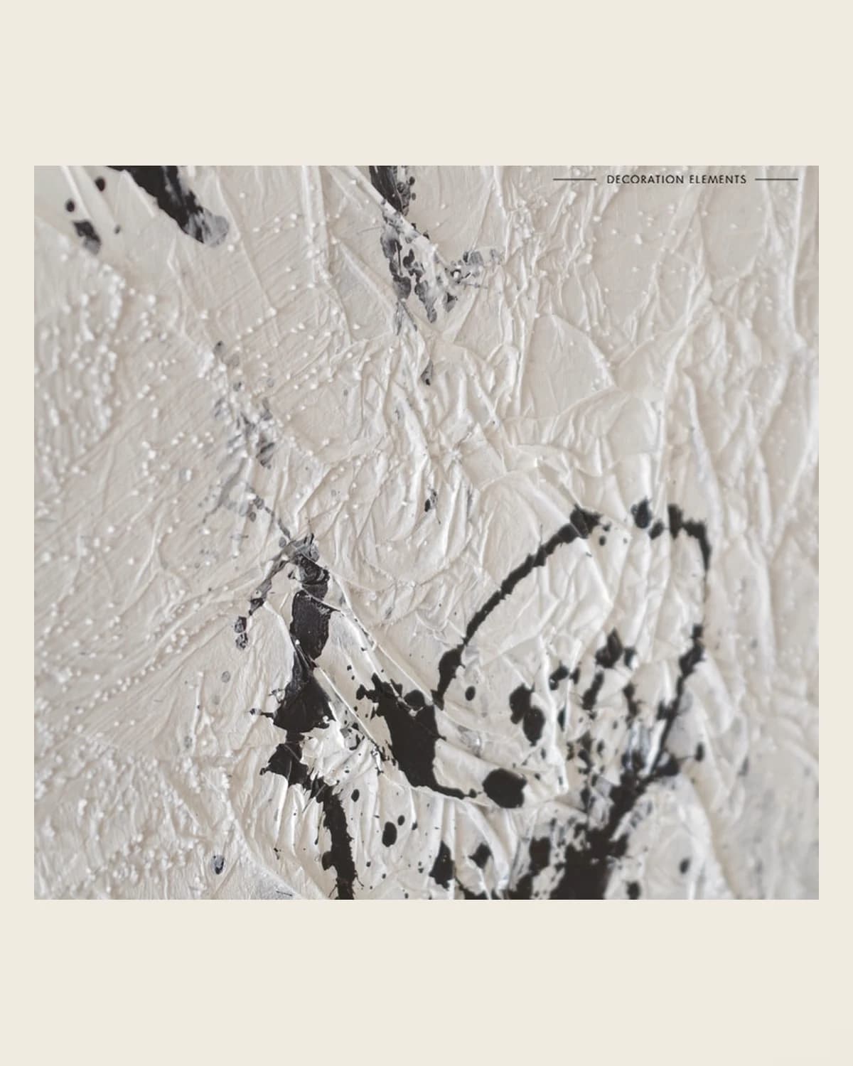 Blackpen dekorative Luxusmalerei — TUTA — 5