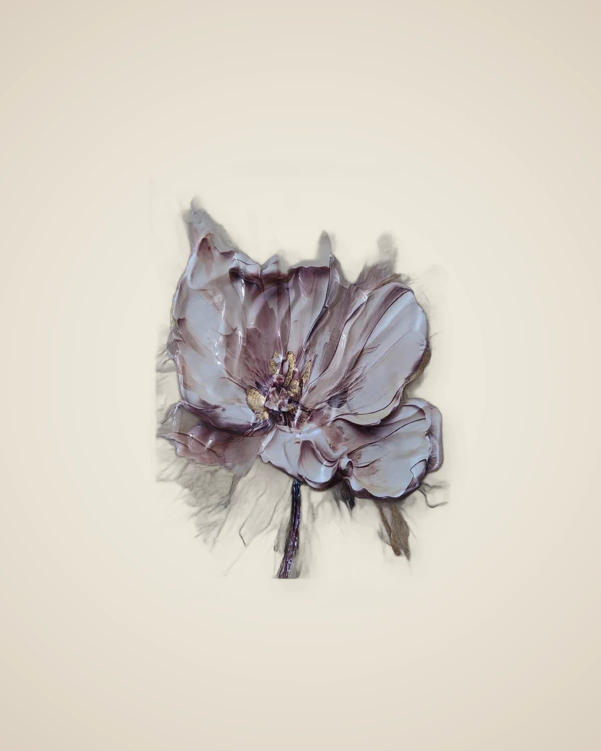 Dekorativer Tisch mit Bloom-Rahmen — TUTA — 2