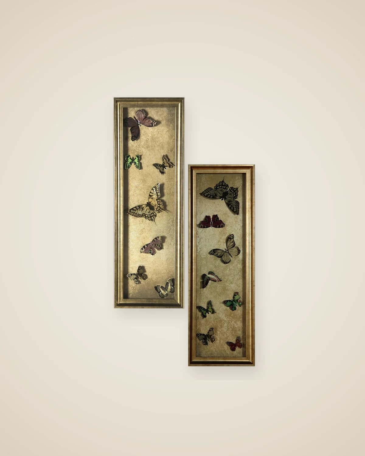 Modell eines dekorativen Malsets mit Schmetterlingsmotiv — TUTA — 2