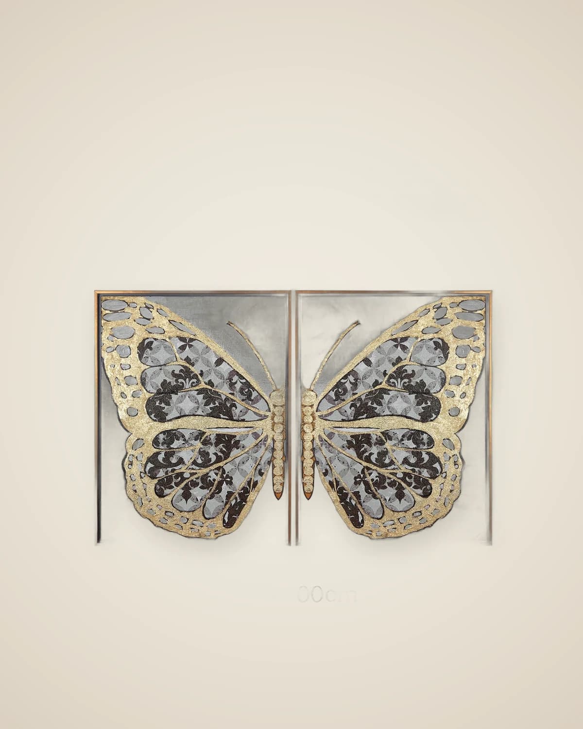 Modernes und dekoratives Gemäldemodell mit Schmetterlingsmotiv — TUTA — 3