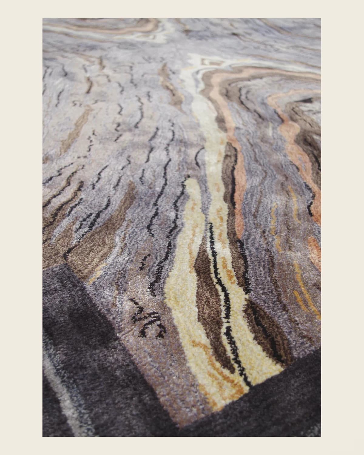 Cavalli Visionnaire Seiden-Viskose-Design, maßgeschneiderter Teppich — TUTA — 6