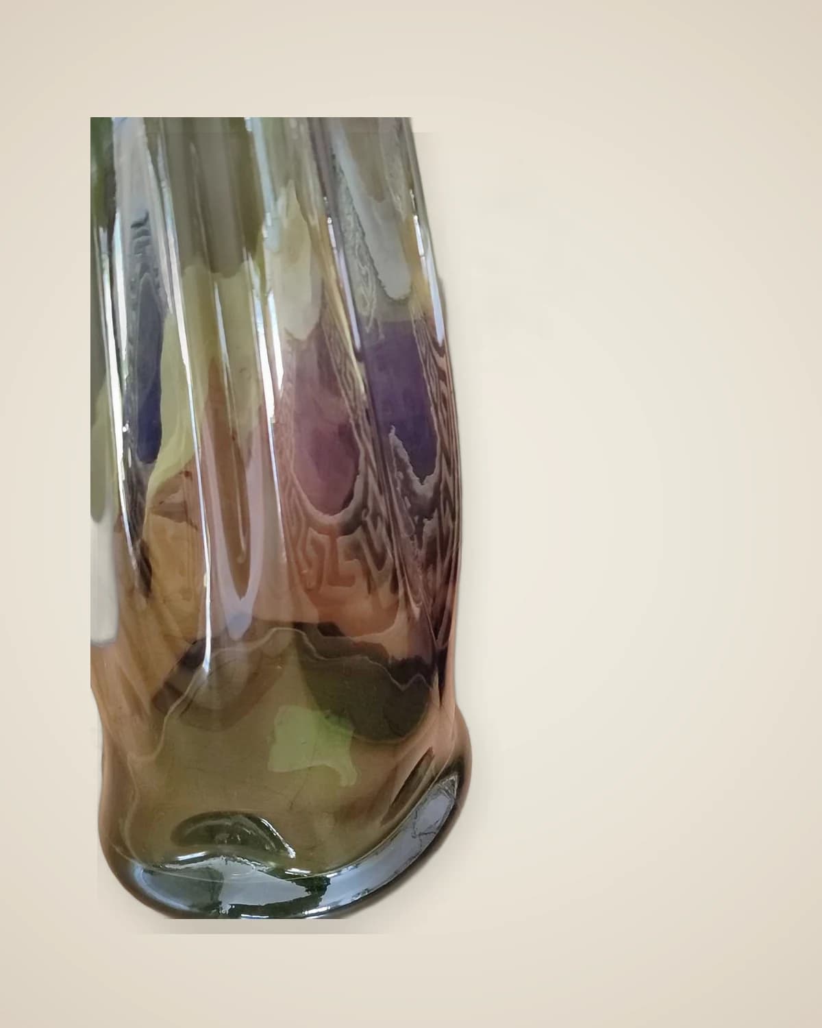 Clara, dekorative Glasvase, doppelt — TUTA — 6