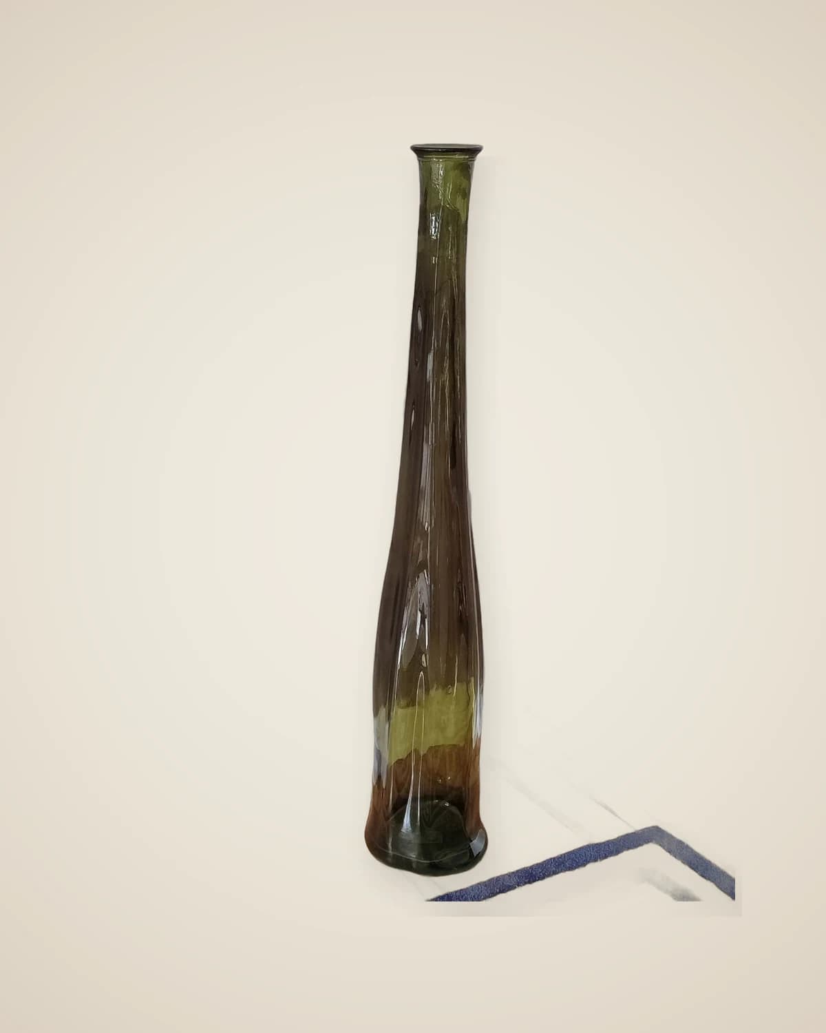 Clara, dekorative Glasvase, große Größe 100 cm — TUTA — 3