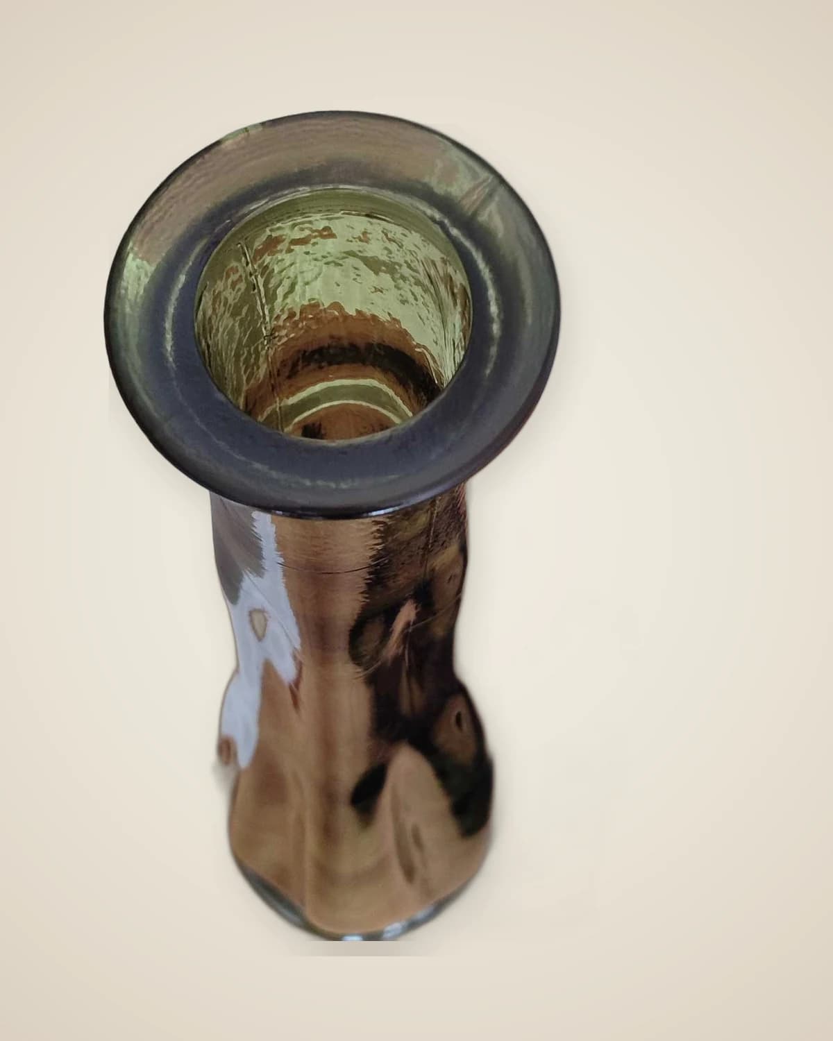 Clara, dekorative Glasvase, kleine Größe 80 cm — TUTA — 5