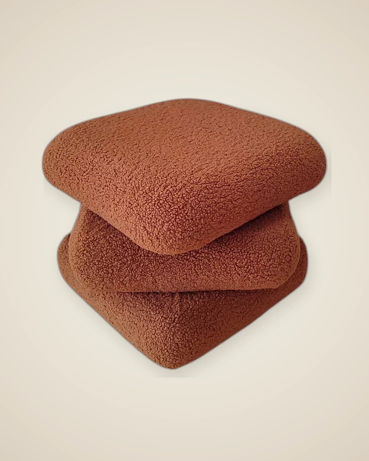 Gemütliches, luxuriöses, dekoratives Drehmodul-Pouf-Zubehör — TUTA — 2