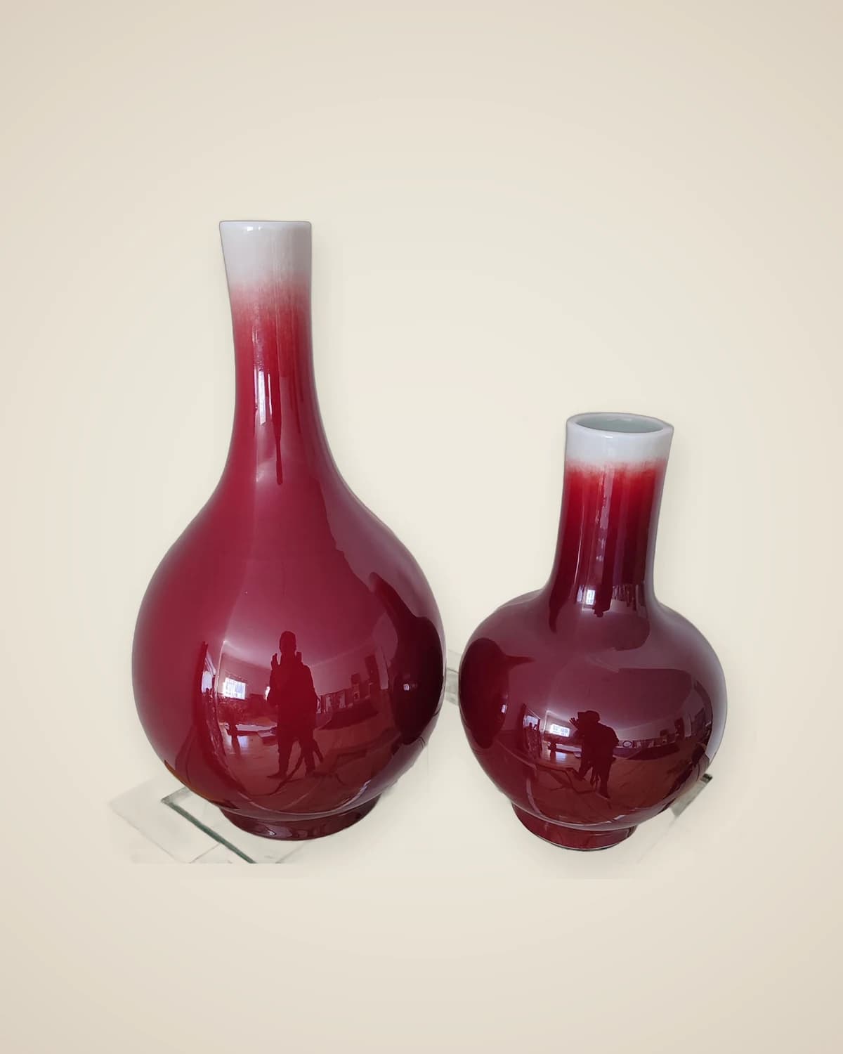Малиновая ваза Двойная ваза — TUTA — 5