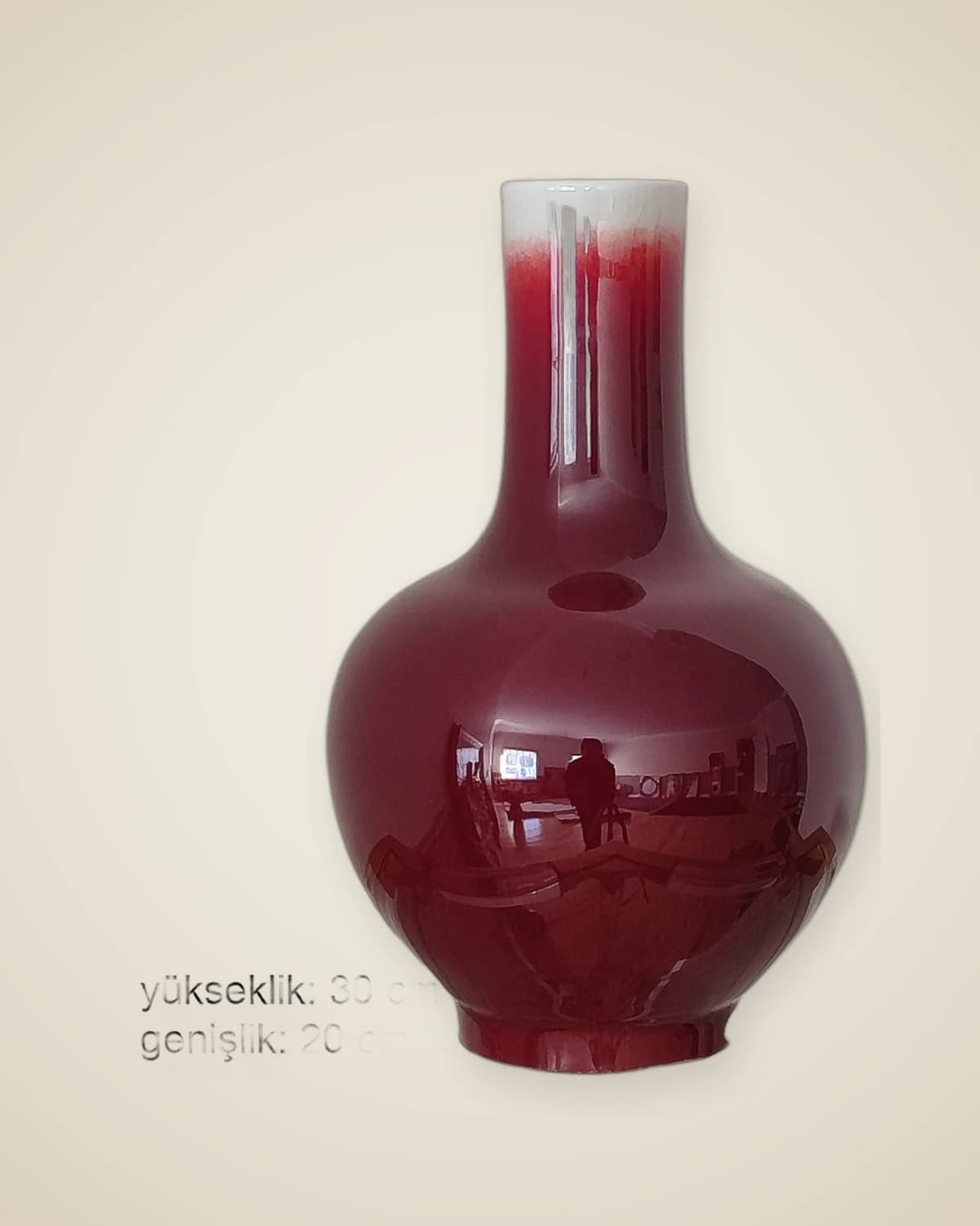 Малиновая ваза Ваза маленького размера — TUTA — 4