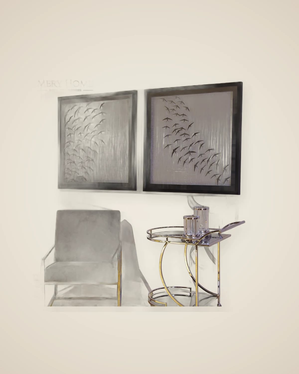 Dekoratives kabelgebundenes 3D-Malset-Modell mit Vogelmotiv — TUTA — 5