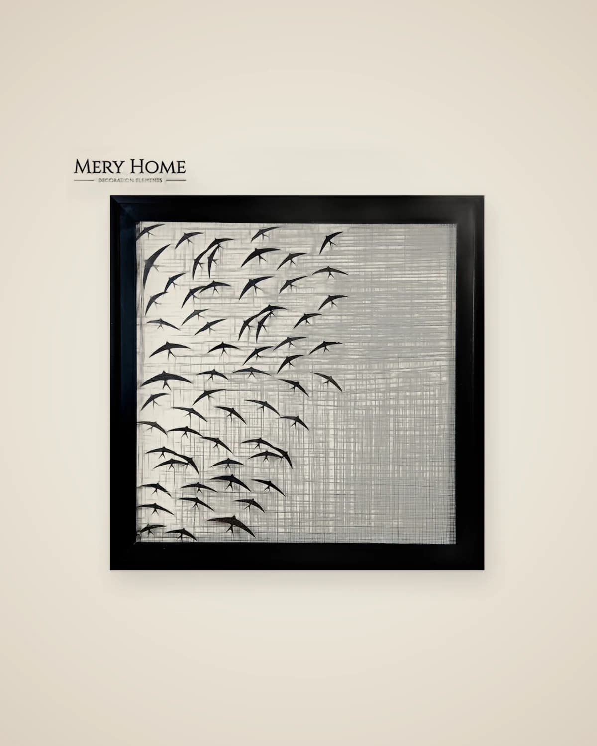 Dekoratives kabelgebundenes 3D-Malset-Modell mit Vogelmotiv — TUTA — 6