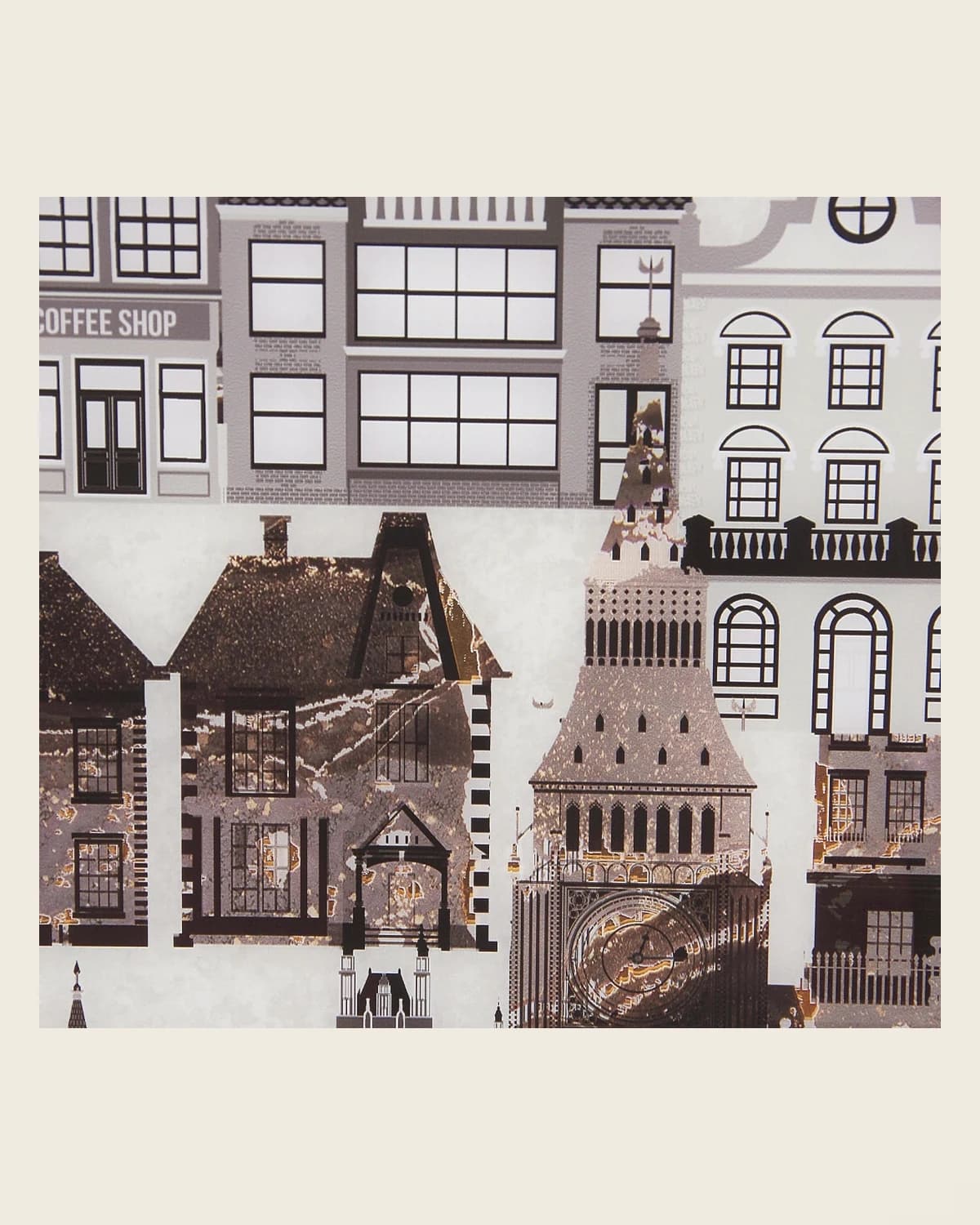 Dekoratives und modernes Tischmodell im England-Stil — TUTA — 6