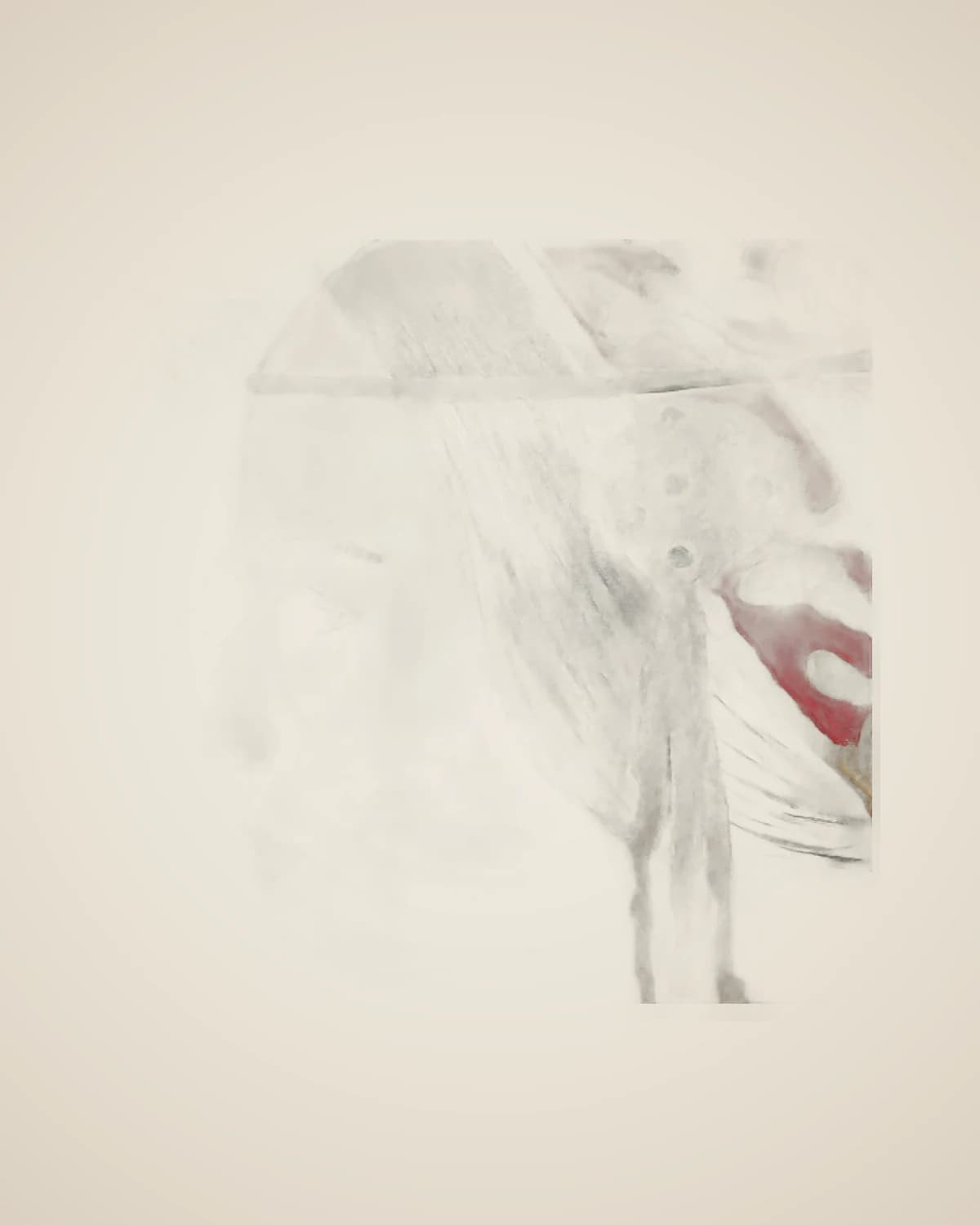 Dekorative moderne Malerei Frau mit roter Schrift | TUTA Heimdekoration — TUTA — 6