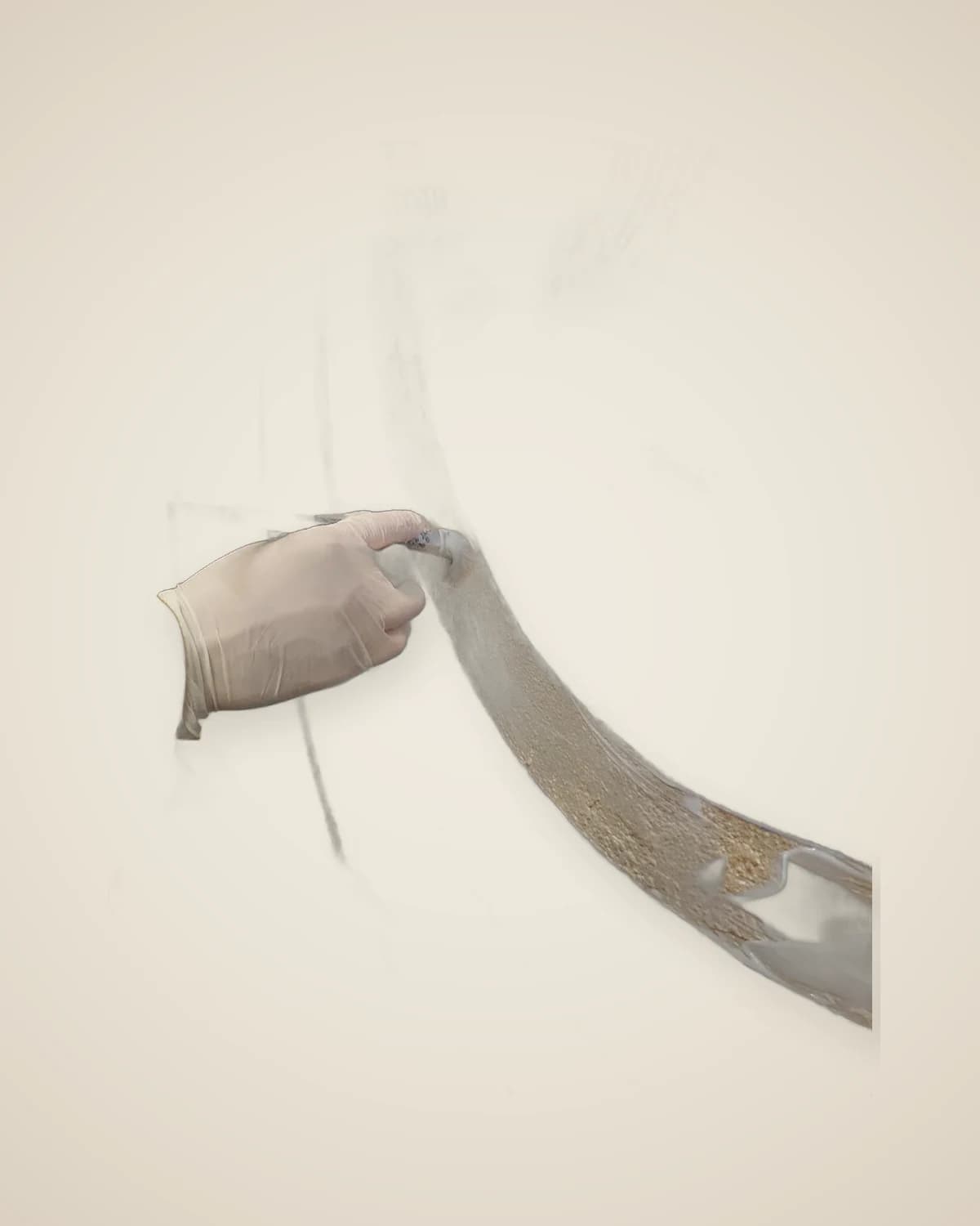 Dekorative Malerei mit Jungfrau-Motiv, Ölfarbe, strukturiert | TUTA — TUTA — 4