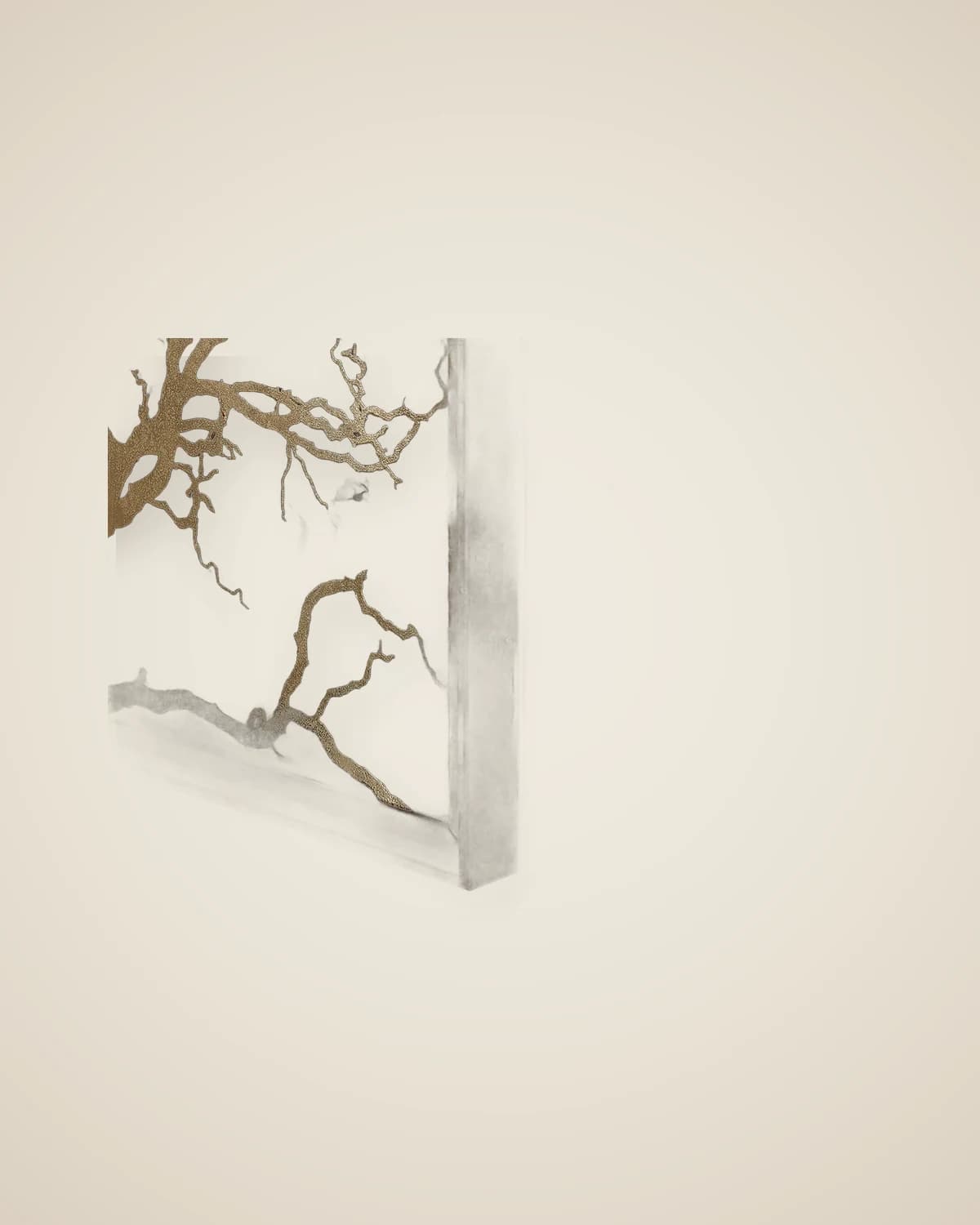 Dekoratives 3-teiliges Gemäldemodell mit Baummotiv für das Wohnzimmer — TUTA — 4