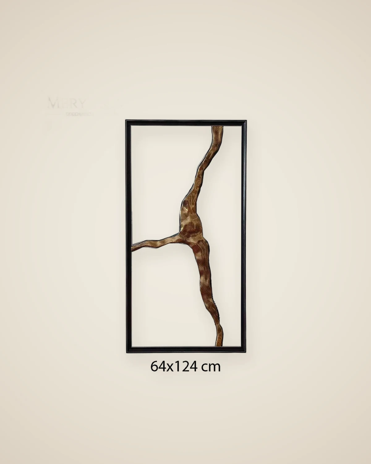 Dekorativer Wandspiegel mit außergewöhnlichen Linien – moderner Stil — TUTA — 4