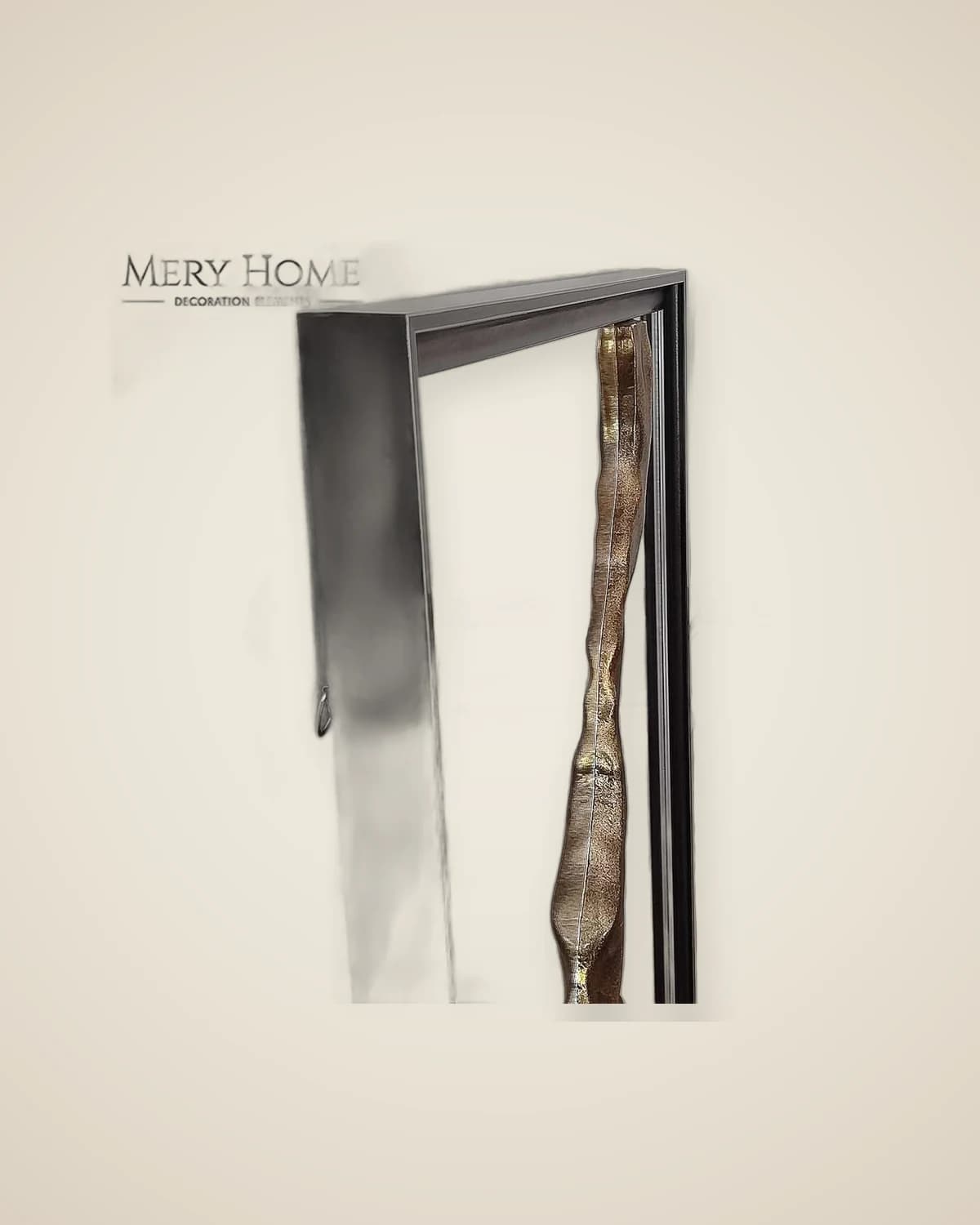 Dekorativer Wandspiegel mit außergewöhnlichen Linien – moderner Stil — TUTA — 6