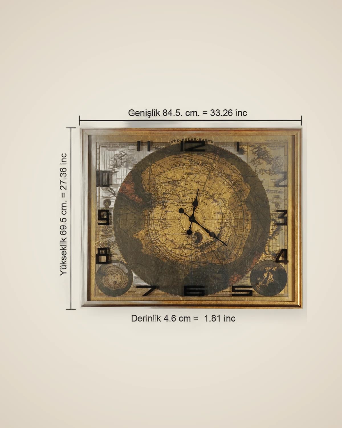 Diego dekoratives und modernes Kartenuhr-Tischmodell — TUTA — 4