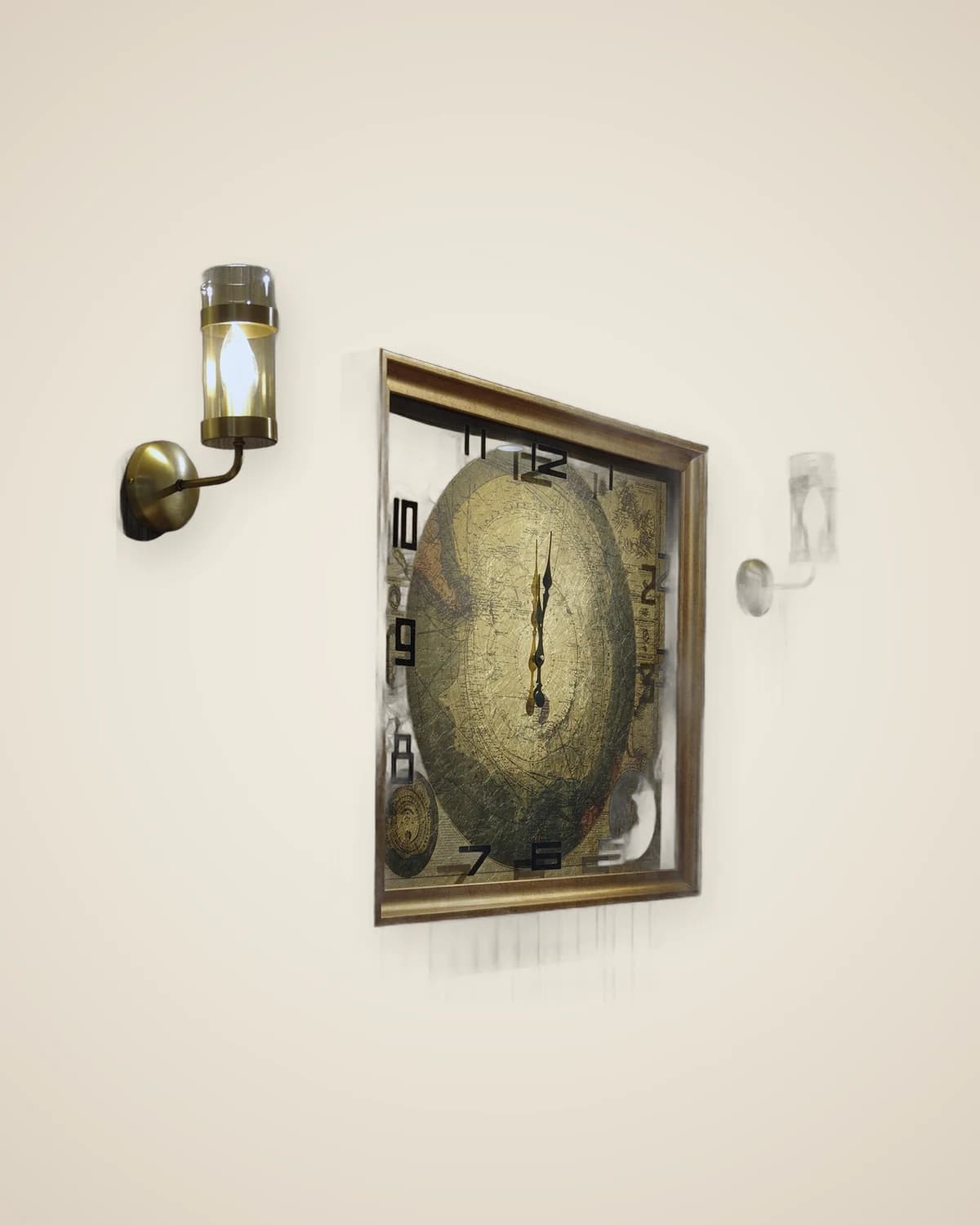 Diego dekoratives und modernes Kartenuhr-Tischmodell — TUTA — 6