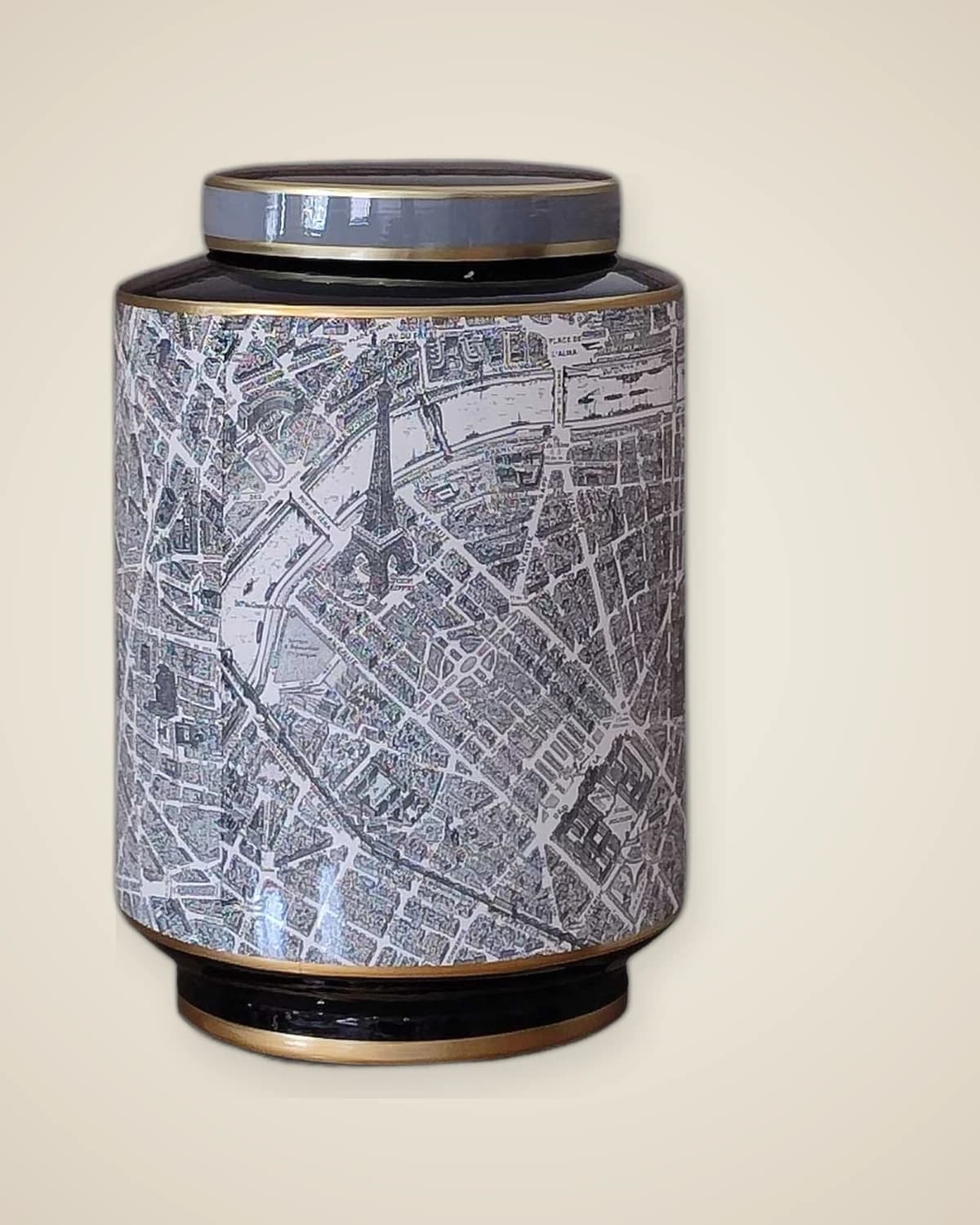 Эйфелева керамическая декоративная ваза — TUTA — 2