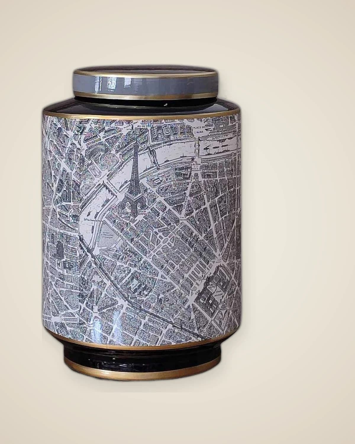 Эйфелева керамическая декоративная ваза — TUTA — 4