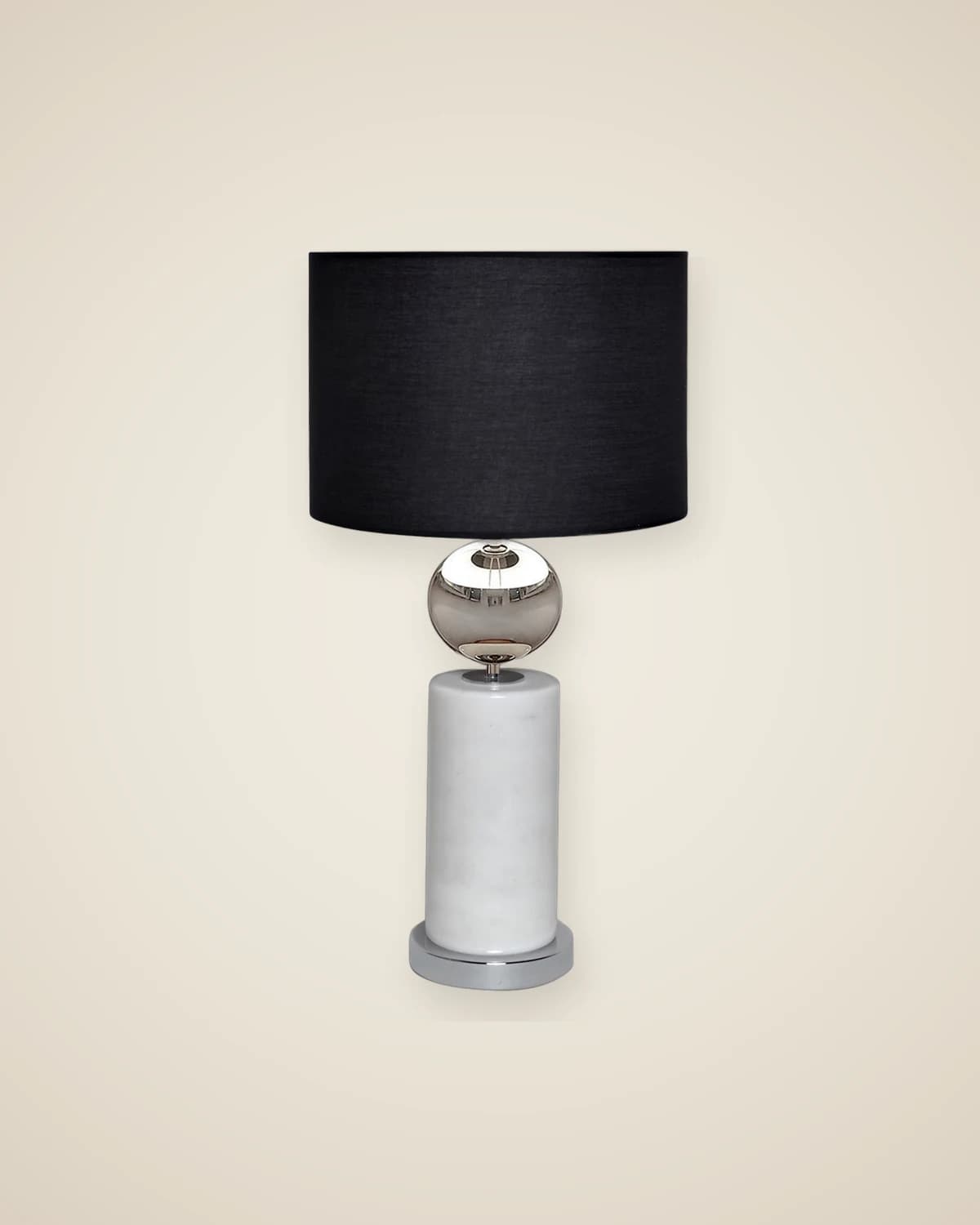 Elite-Marmor-Chrom-Modern-Schlafzimmer-Lampenschirmmodell — TUTA — 2