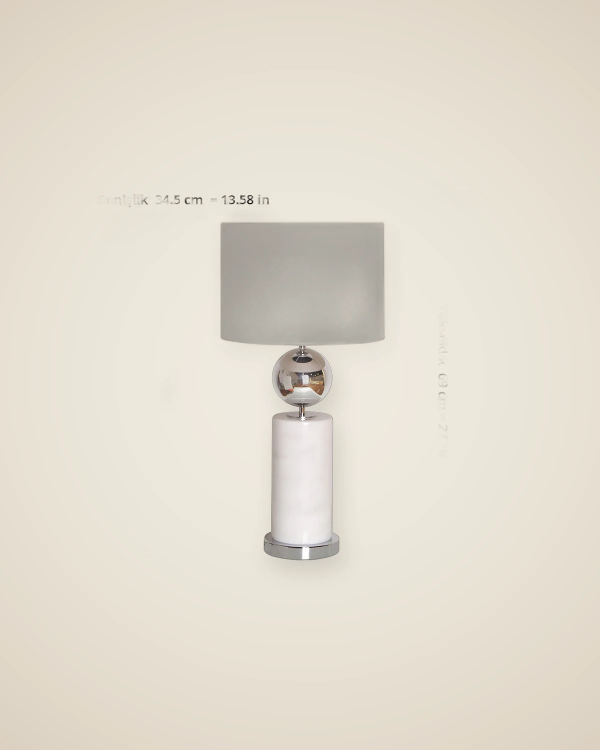 Elite-Marmor-Chrom-Modern-Schlafzimmer-Lampenschirmmodell — TUTA — 5