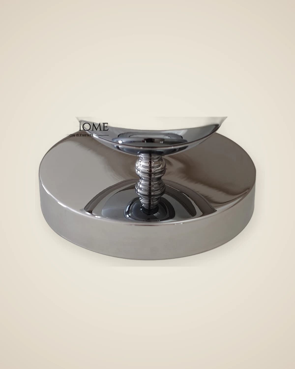 Feiner Chrom-Lampenschirm im modernen Design — TUTA — 5