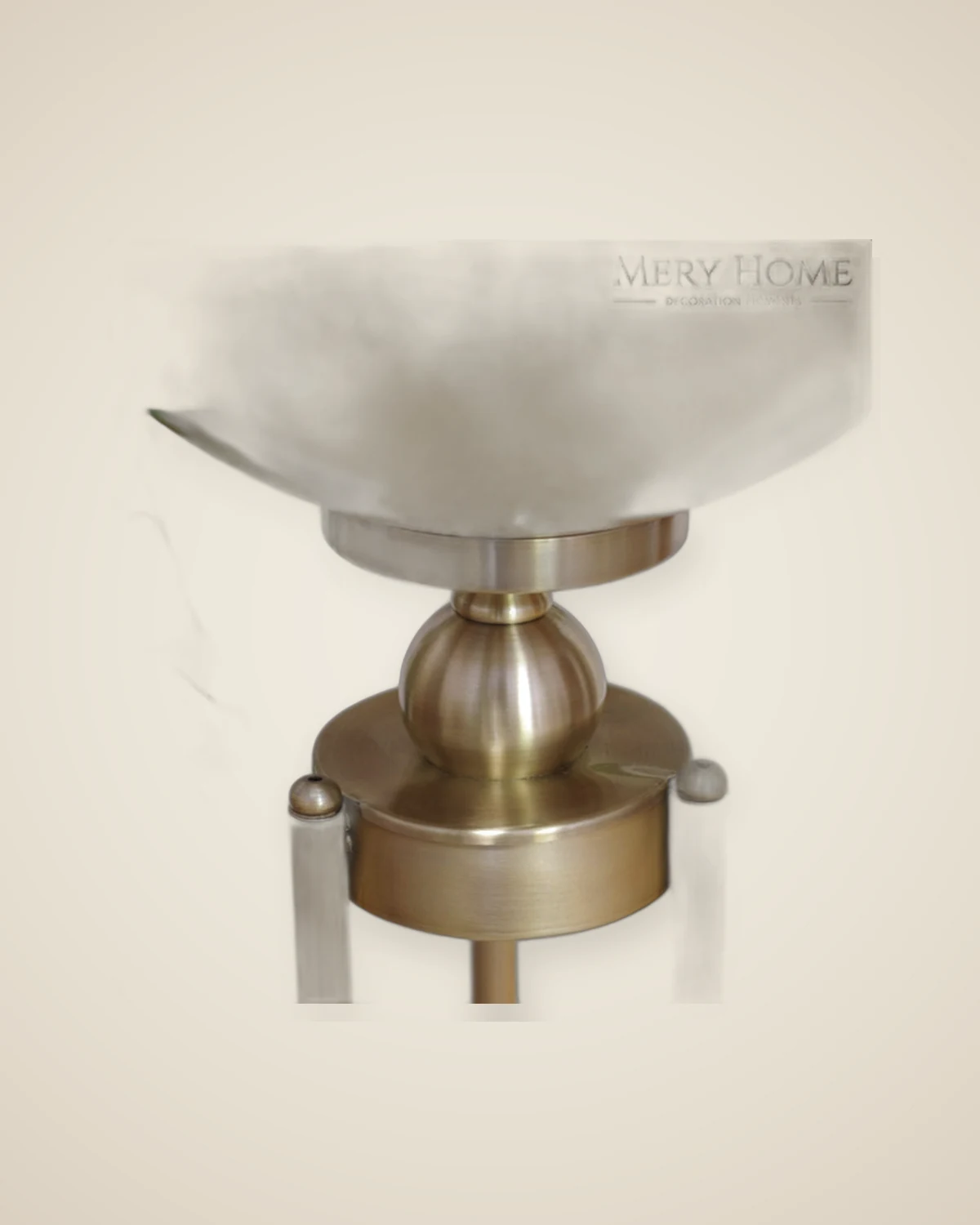 Florist Luxus-Deko-Stehlampe in Antikgold (Blume im Lieferumfang enthalten) — TUTA — 5