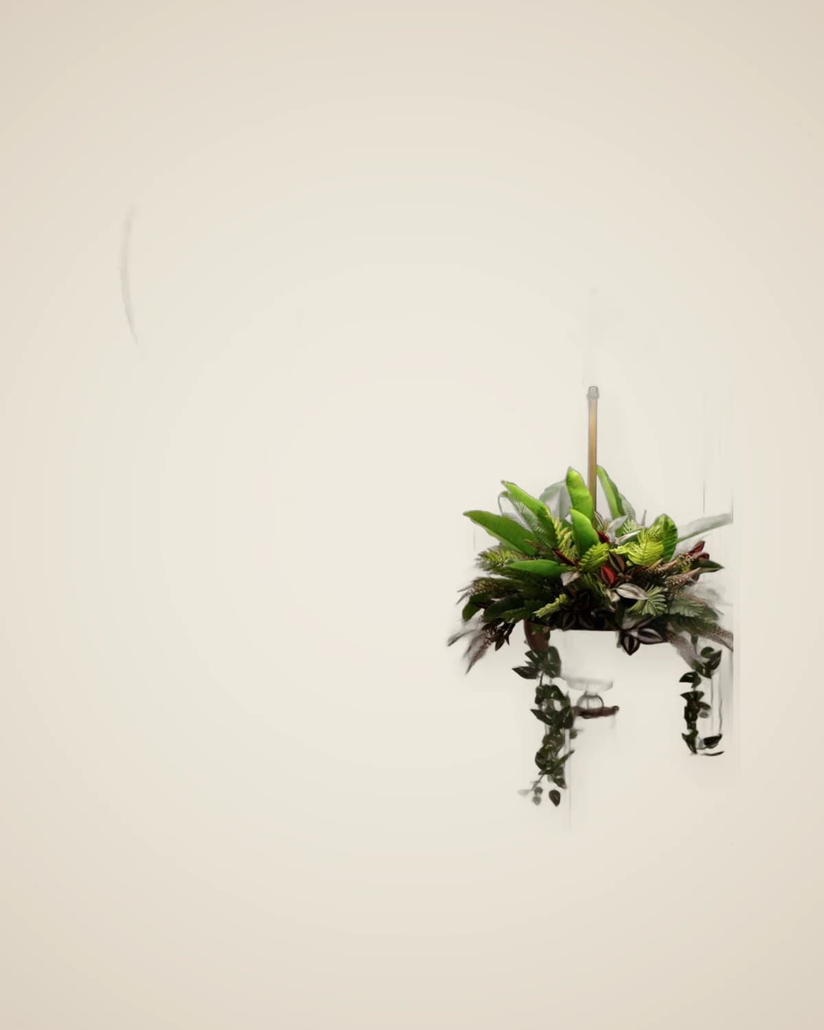 Luxuriöse dekorative Stehlampe Florist II in Antikgold (Blume im Lieferumfang enthalten) — TUTA — 3