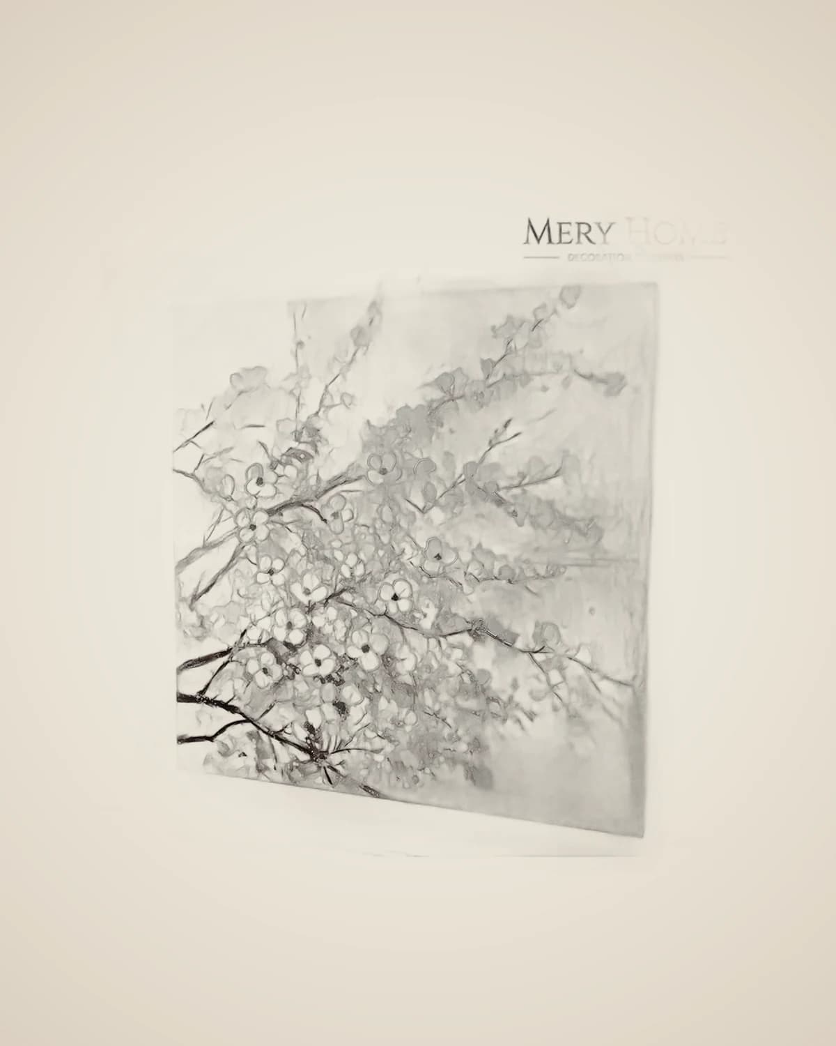 Blume der Erde – Strukturiertes modernes abstraktes Wohnzimmer-Ölgemälde 100 x 100 cm — TUTA — 6