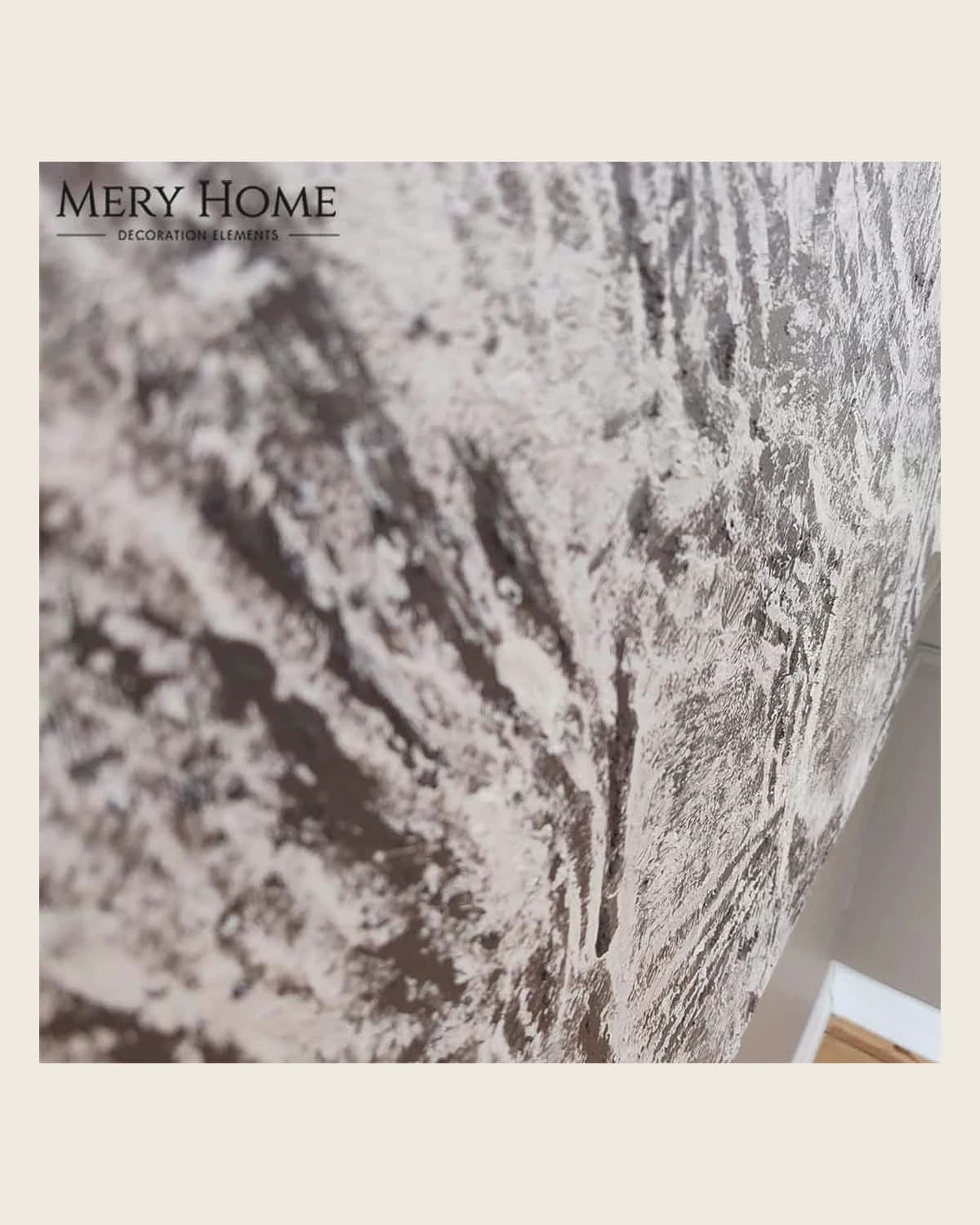 Fluid Horizon – Strukturiertes abstraktes vertikales Ölgemälde 87 x 117 cm — TUTA — 5