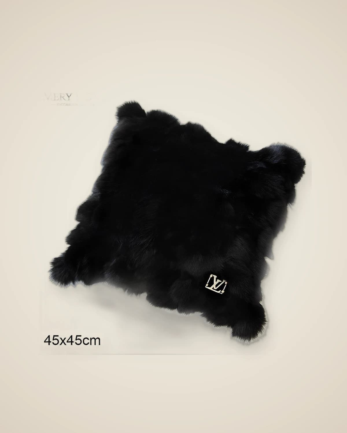 Fox Original dekoratives Kissen aus Leder, Modell – TUTA — TUTA — 4