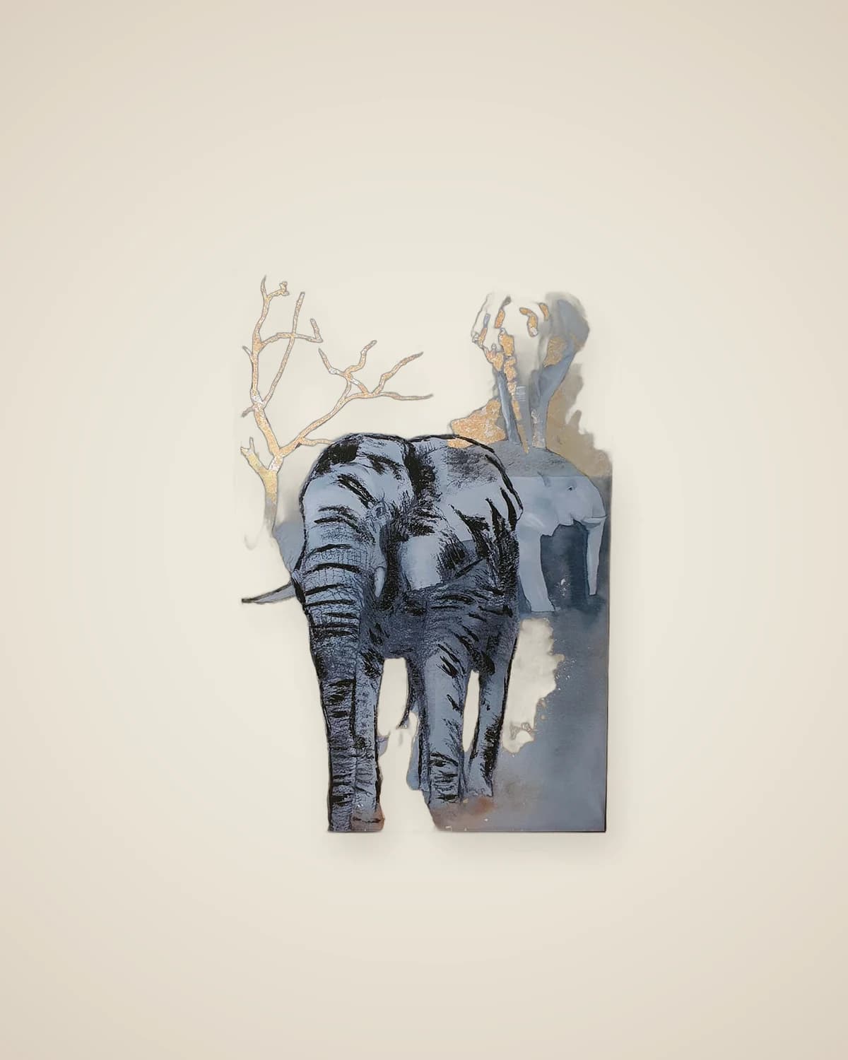 Riesige Ölfarbe, strukturierte moderne Malerei | TUTA Heimdekoration — TUTA — 3