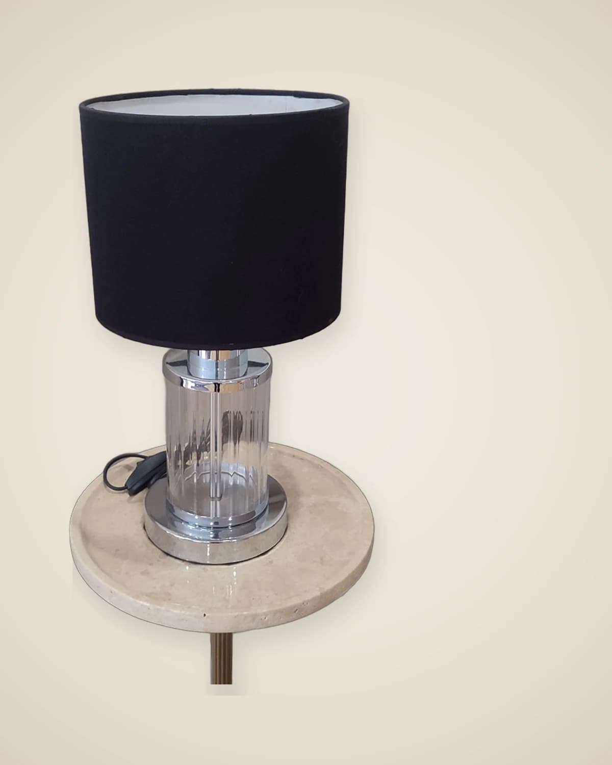 Glide Glass Antique Black Hat Schlafzimmer Modernes Lampenschirmmodell — TUTA — 3