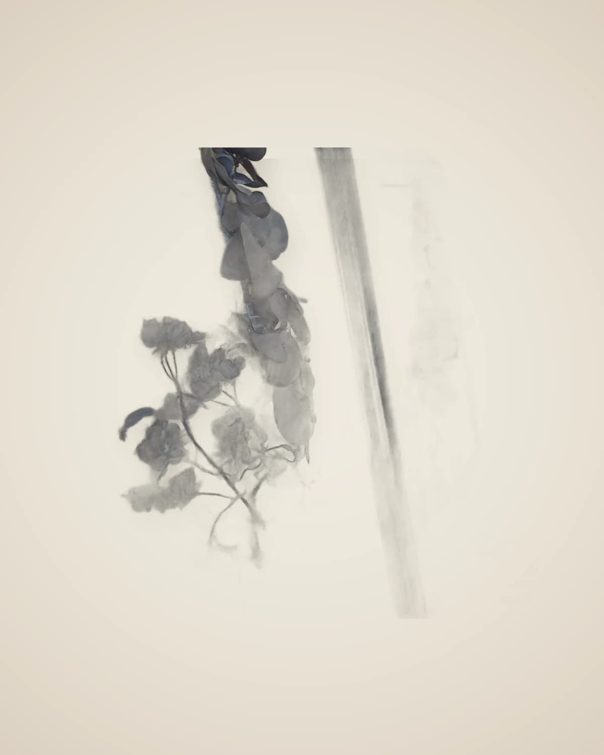 Golden Bloom 3D-dekoratives Luxusgemälde mit schwarzen Blumen und Blattgold (90 x 120 cm) — TUTA — 6