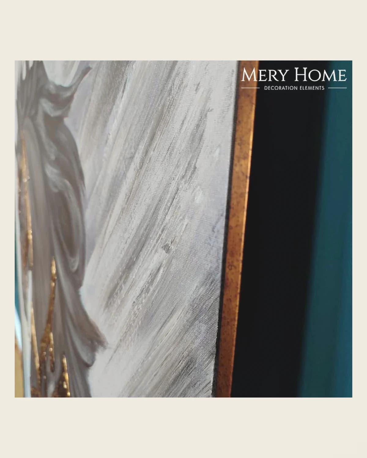 Dekoratives Gemälde „Goldener Galopp“. — TUTA — 5