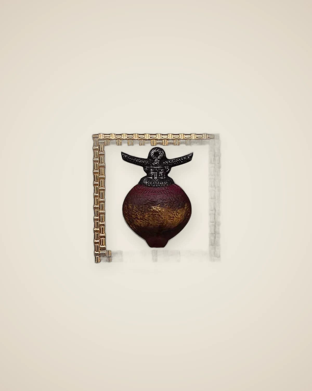 Dekorative Malerei mit goldenem Horn — TUTA — 2