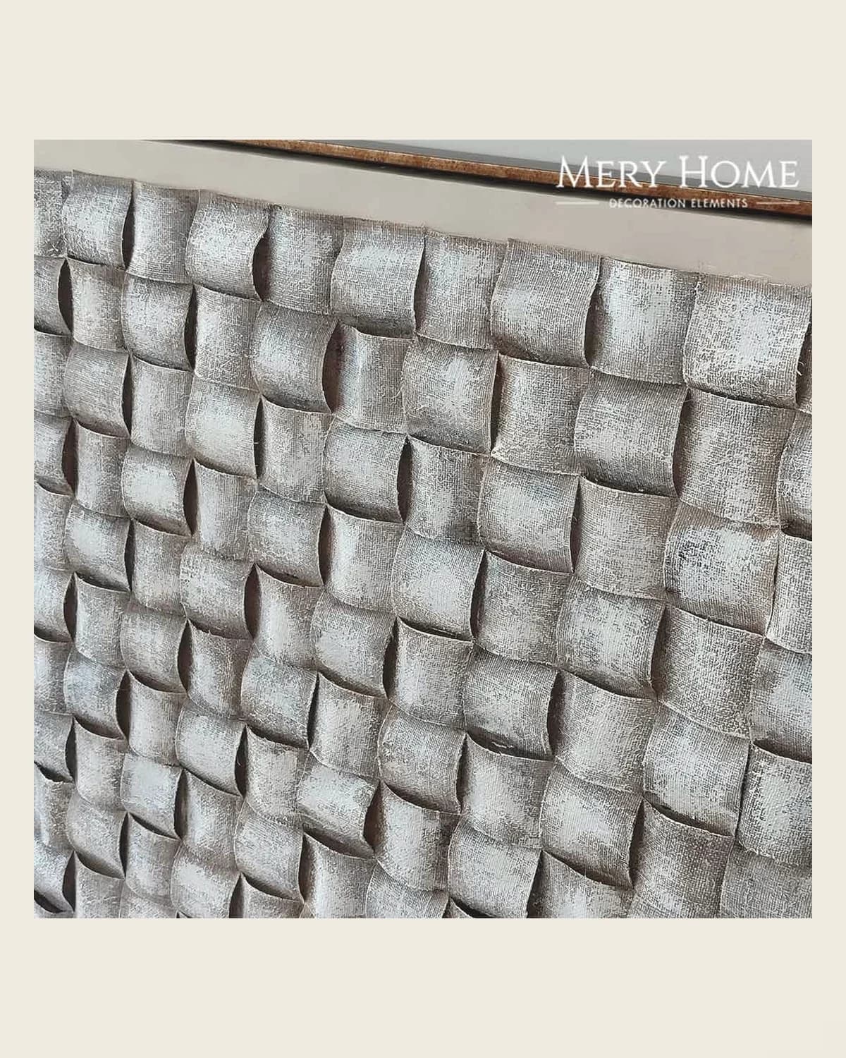 Dekorativer Tisch „Grid Elegance“. — TUTA — 6