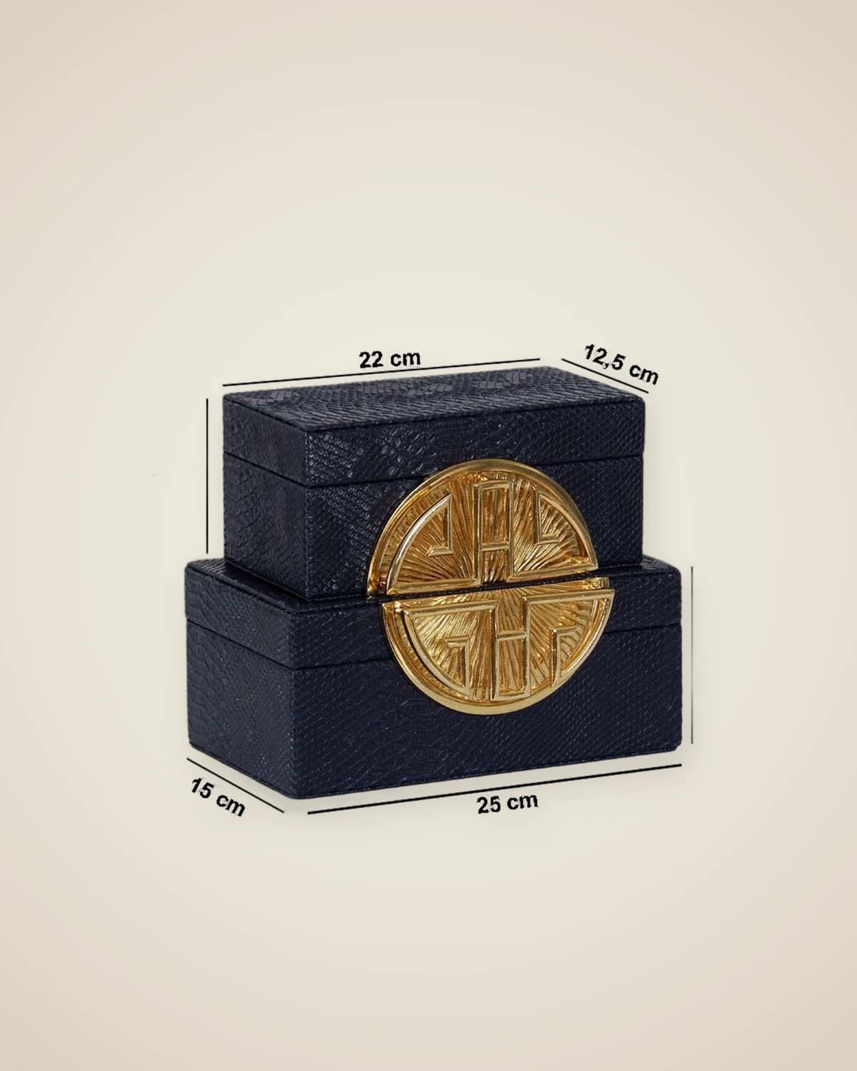 Роскошная декоративная золотая шкатулка Jewel Magic Magic — TUTA — 4