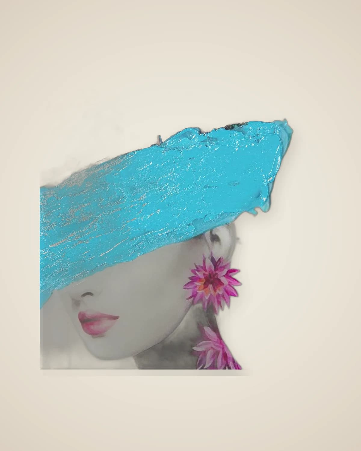 Kimono-Frau-Themengemälde — TUTA — 6