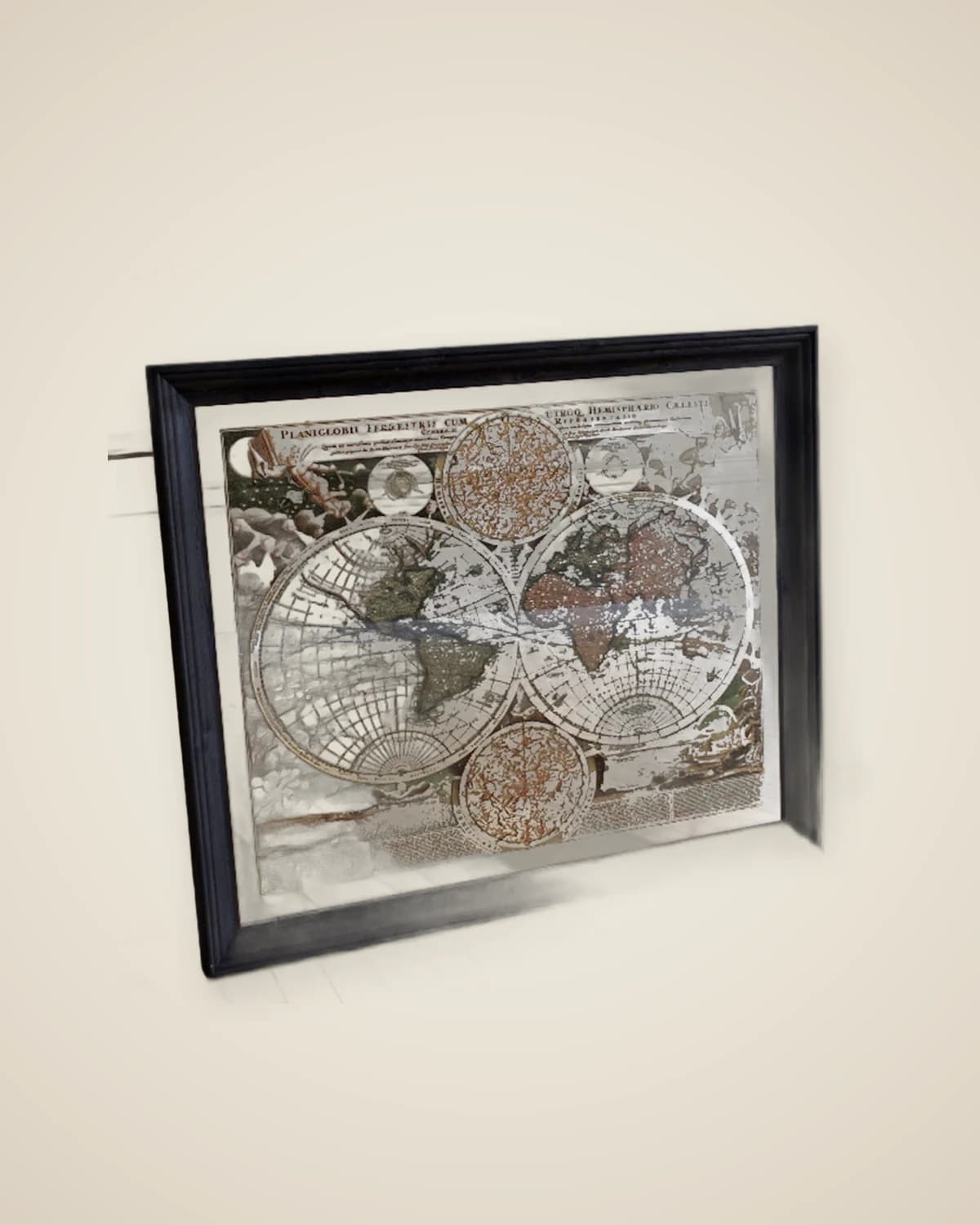 Großes dekoratives und modernes Renaissance-Spiegelgemälde — TUTA — 5