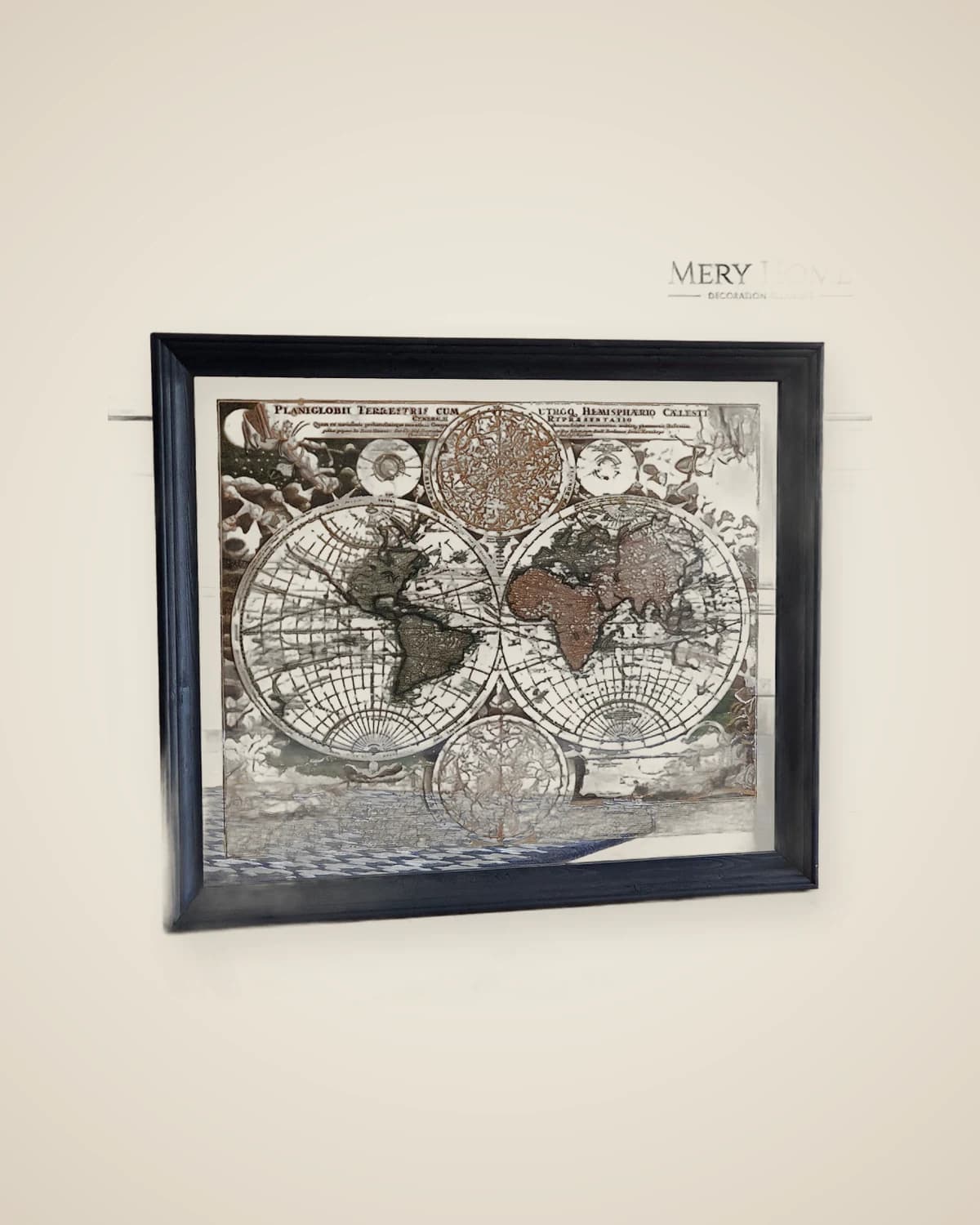 Großes dekoratives und modernes Renaissance-Spiegelgemälde — TUTA — 6