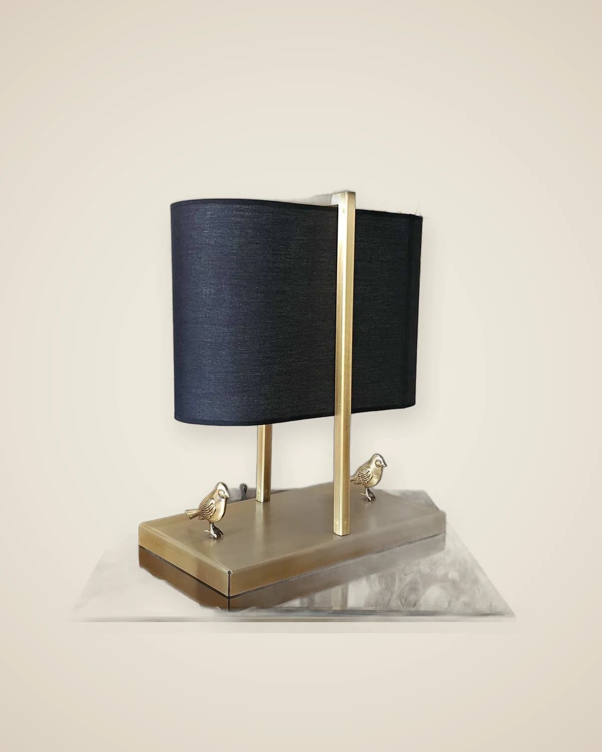 Larry Antique Gold Bird Wohnzimmer Modernes Lampenschirmmodell — TUTA — 3