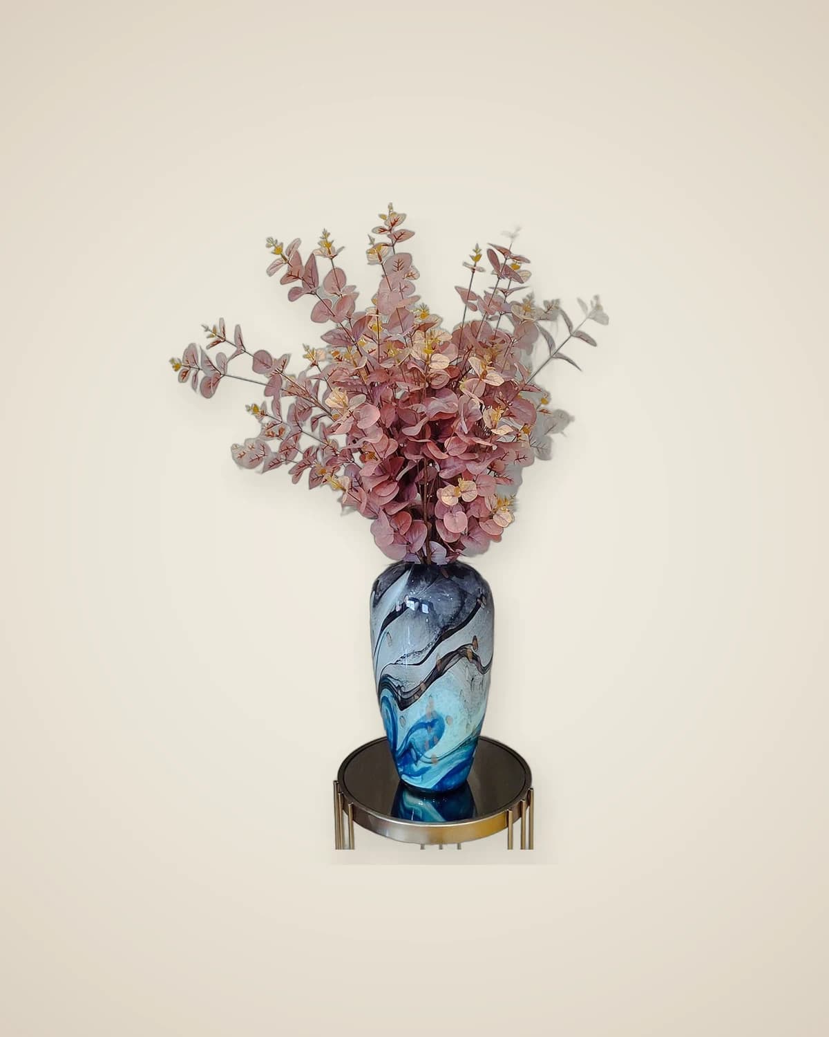 Многослойная стеклянная ваза среднего размера — TUTA — 6