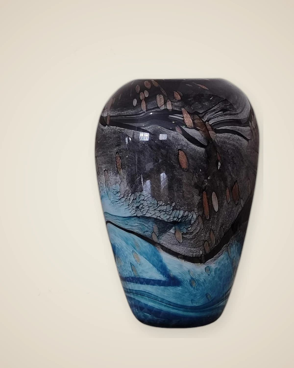 Многослойная стеклянная ваза небольшого размера — TUTA — 4