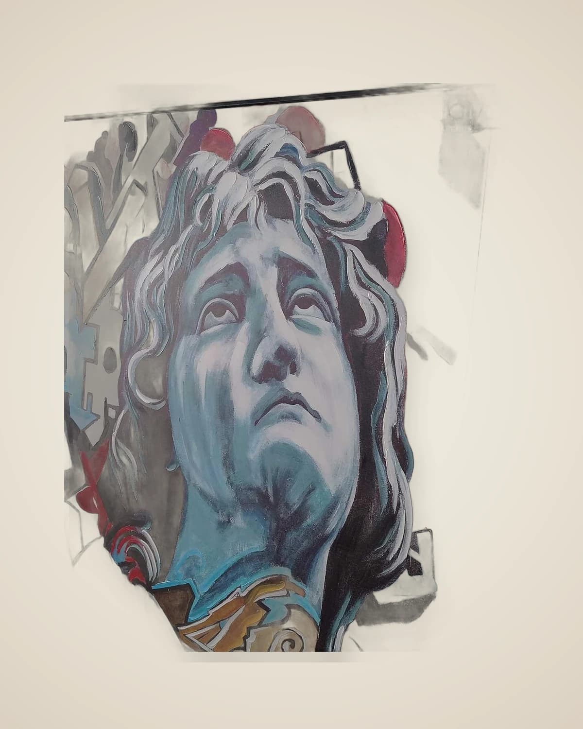 Liberty Ölgemälde Strukturgemälde — TUTA — 5