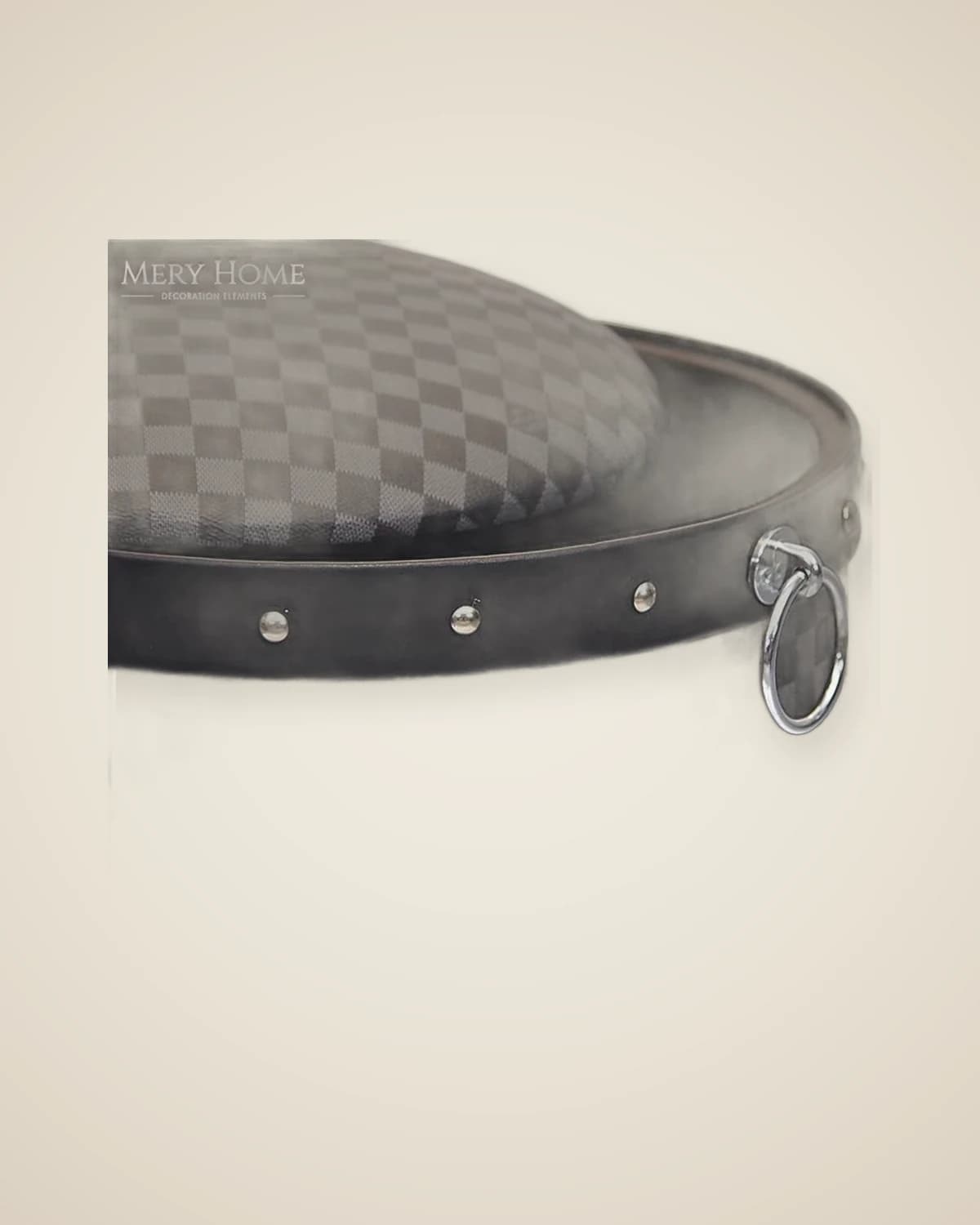 Louis Vuitton Design Серый Черный Роскошный пуф — TUTA — 5