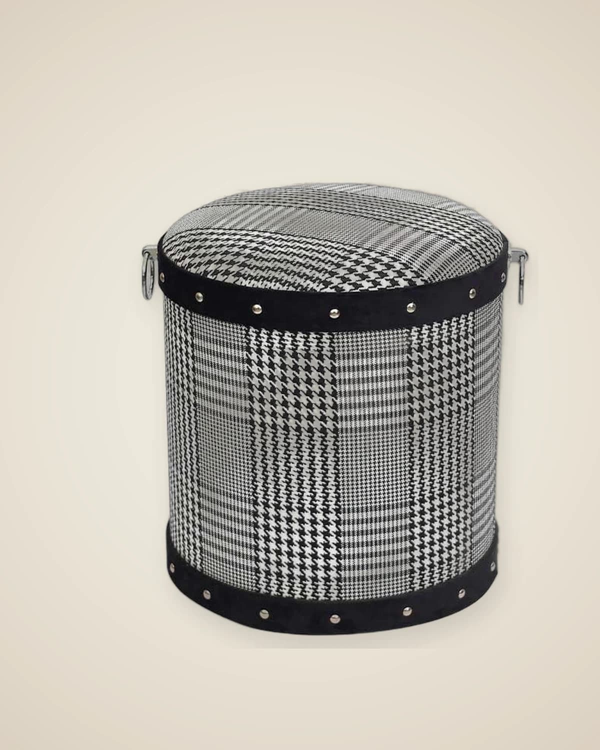 Louis Vuitton Design белый черный роскошный пуф — TUTA — 6